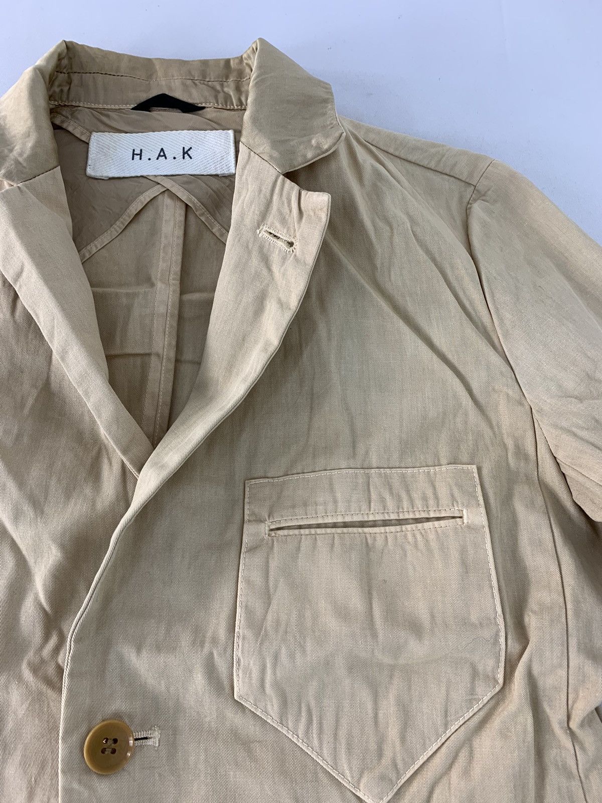 Japanese Brand H.A.K Thick Coat Blazer Made in Japan Big Pocket Size M / US 6-8 / IT 42-44 - 2 Thumbnail