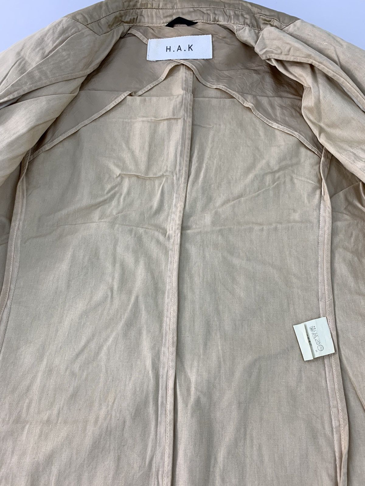 Japanese Brand H.A.K Thick Coat Blazer Made in Japan Big Pocket Size M / US 6-8 / IT 42-44 - 4 Thumbnail