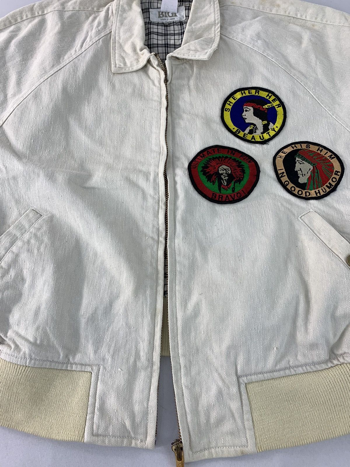 BIGI Vintage Bigi Garment American Native Red Indian Patches Size US M / EU 48-50 / 2 - 3 Thumbnail