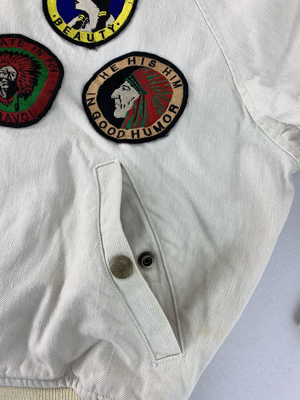 BIGI Vintage Bigi Garment American Native Red Indian Patches Size US M / EU 48-50 / 2 - 13 Thumbnail