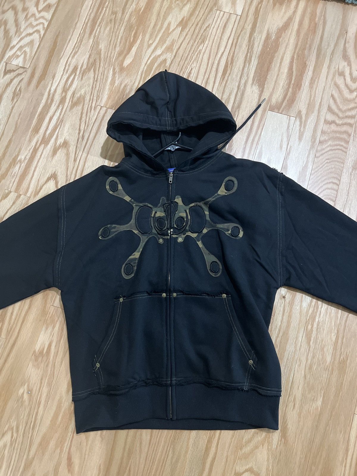 Happy 99 Angel99 zip-up Hoodie