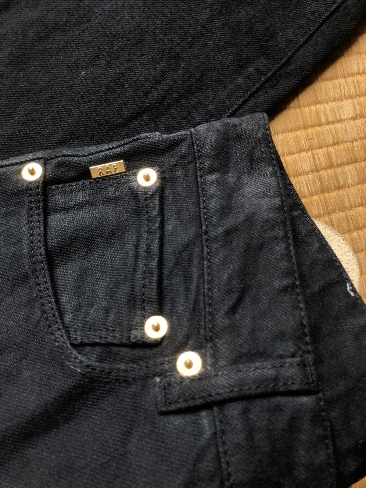 Raf Simons GRAILED🔥OG Raf Simons Slim Space Stack Jeans Denim Size US 32 / EU 48 - 6 Thumbnail