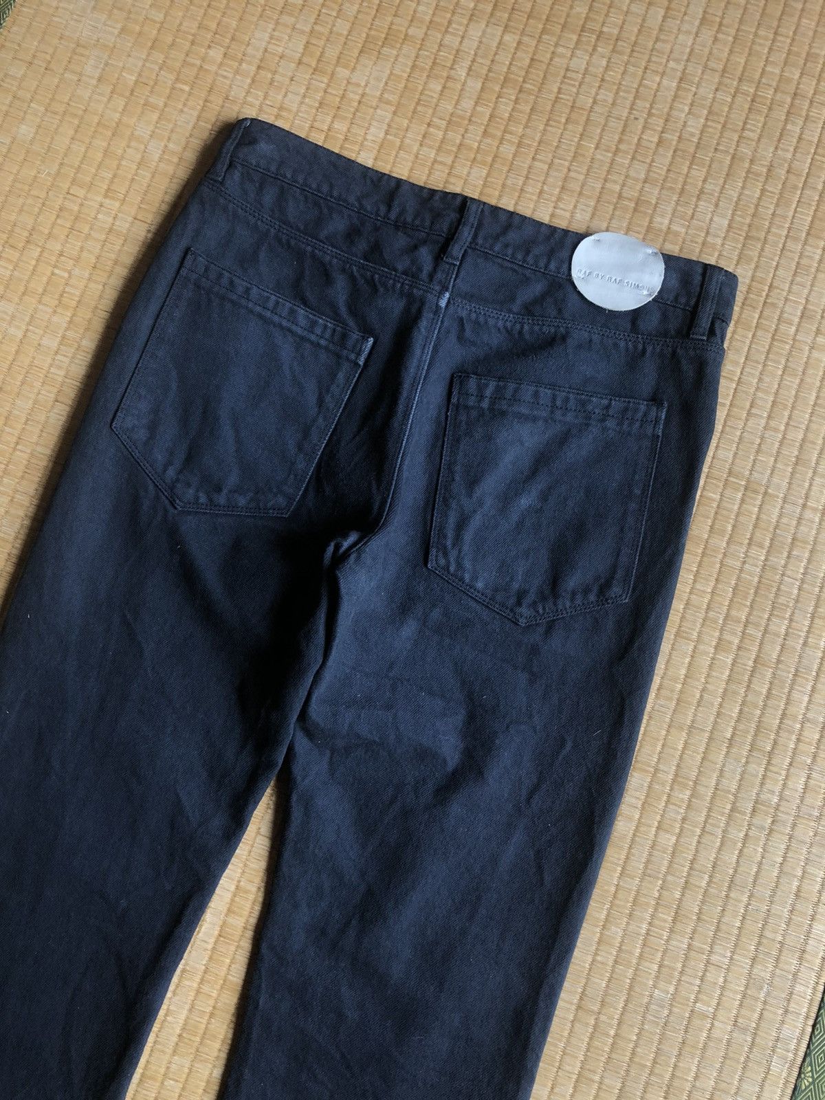 Raf Simons GRAILED🔥OG Raf Simons Slim Space Stack Jeans Denim Size US 32 / EU 48 - 5 Thumbnail