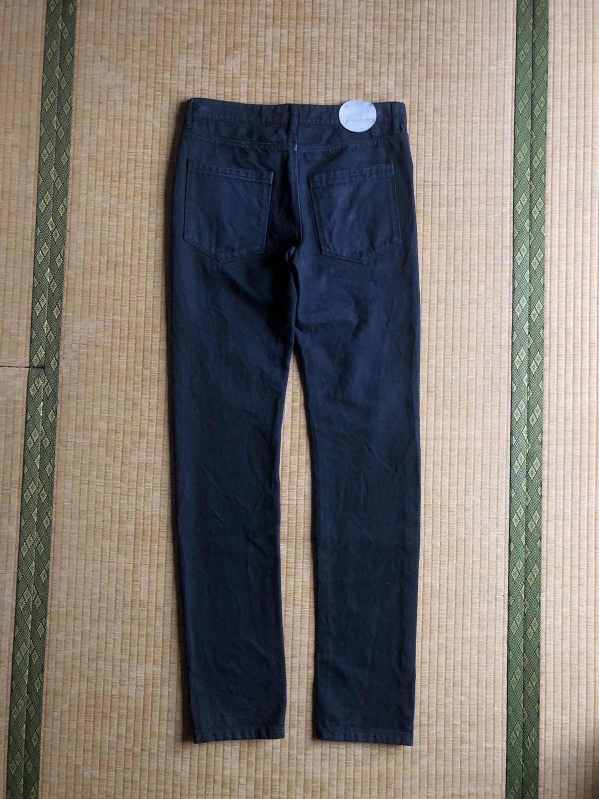 Raf Simons GRAILED🔥OG Raf Simons Slim Space Stack Jeans Denim Size US 32 / EU 48 - 2 Thumbnail