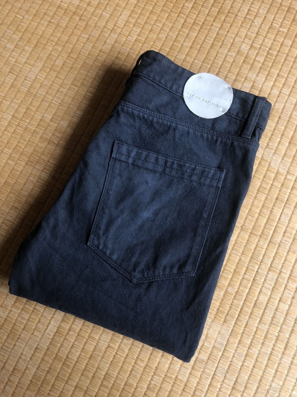 Raf Simons GRAILED🔥OG Raf Simons Slim Space Stack Jeans Denim Size US 32 / EU 48 - 1 Thumbnail