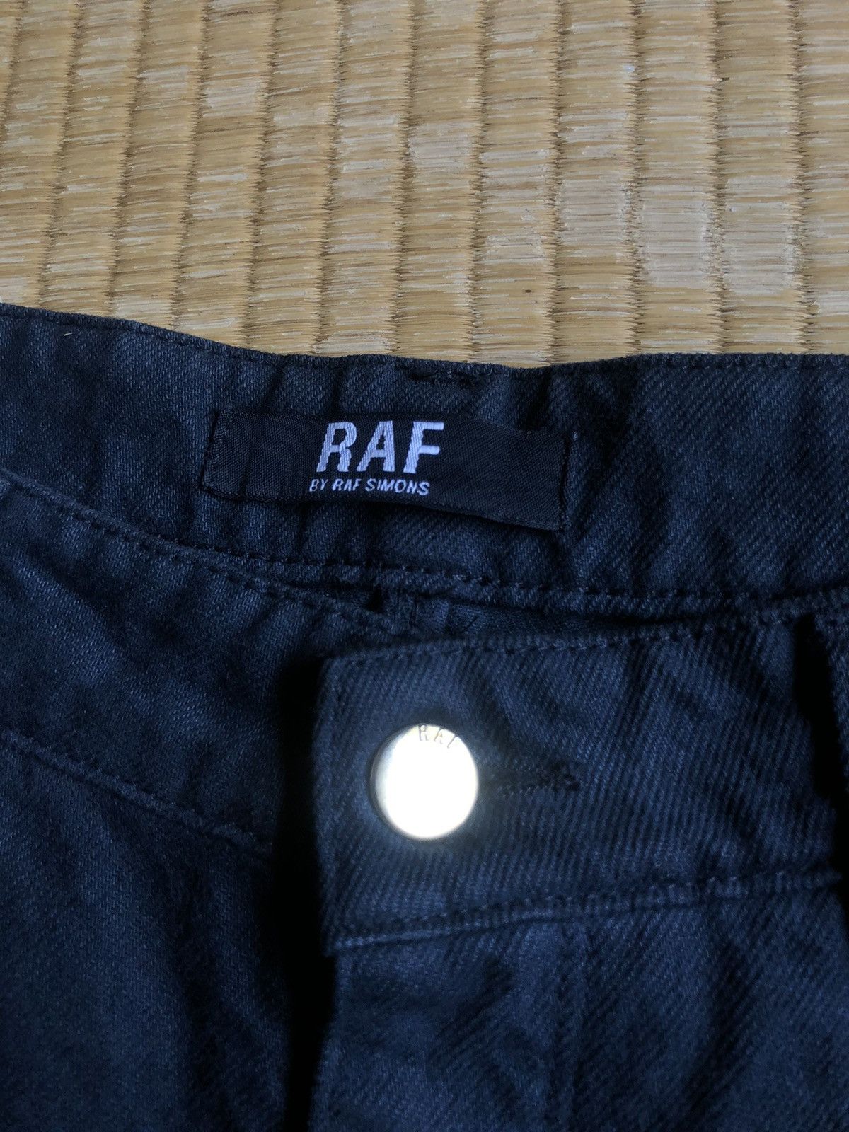 Raf Simons GRAILED🔥OG Raf Simons Slim Space Stack Jeans Denim Size US 32 / EU 48 - 8 Thumbnail