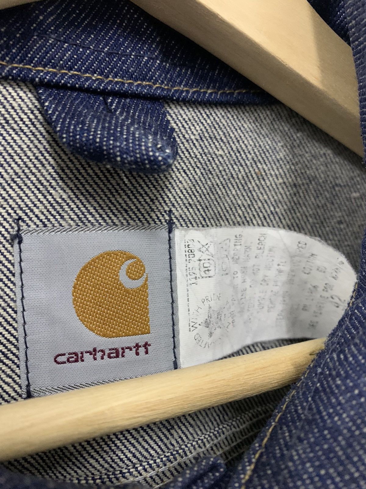 Carhartt Rare Vintage 90s Carhartt Trucker Jacket Made in USA Size US M / EU 48-50 / 2 - 4 Thumbnail