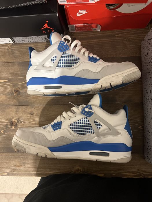 Nike Jordan 4 Military Blue | Grailed