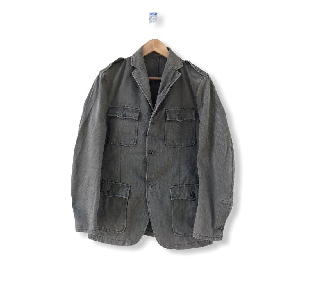 Japanese Brand JapaneseBrand United Arrow Military Chore Worker Jacket Size US M / EU 48-50 / 2 - 1 Thumbnail