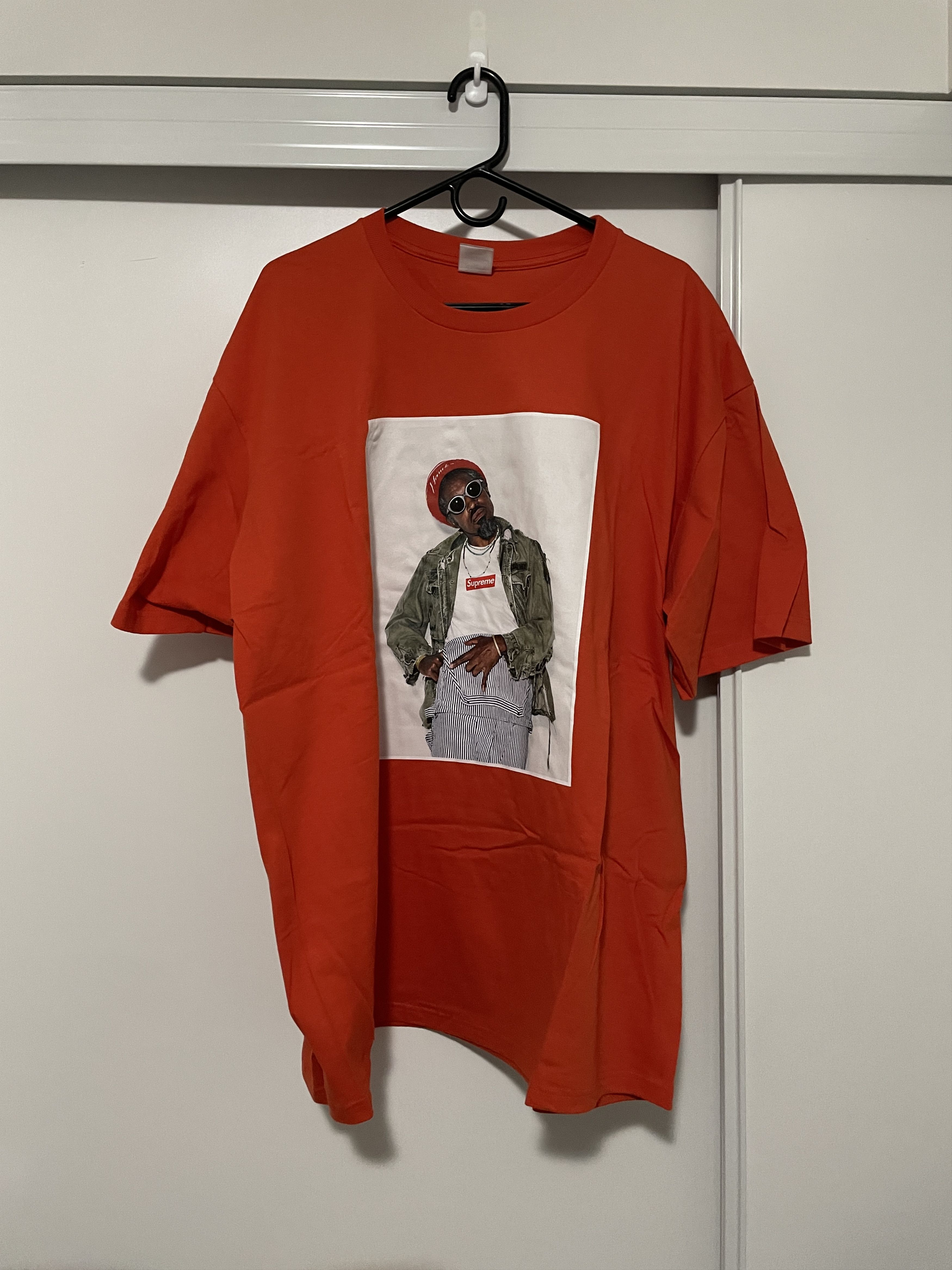 対テロリストの 【XＸＬ】Supreme Andre 3000 Tee eggplant | www ...