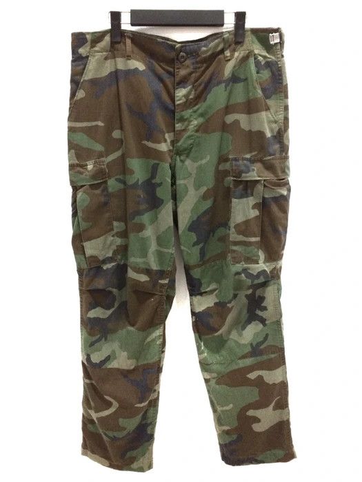 image of Vintage Military Camouflage Tactical Trousers Cargo Pant, Men's (Size 34)