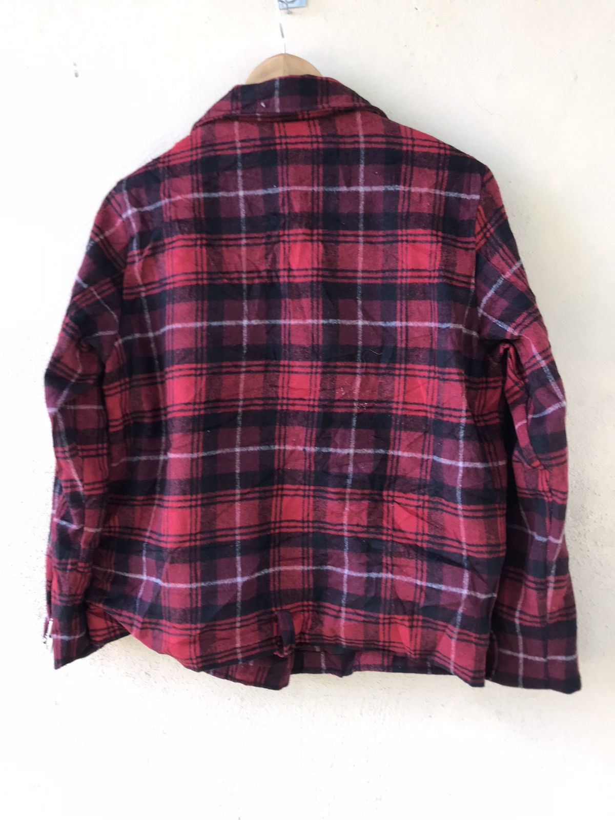 Japanese Brand Seditionaries bondage zipper checkered Biker Punk Jacket Size US M / EU 48-50 / 2 - 3 Thumbnail