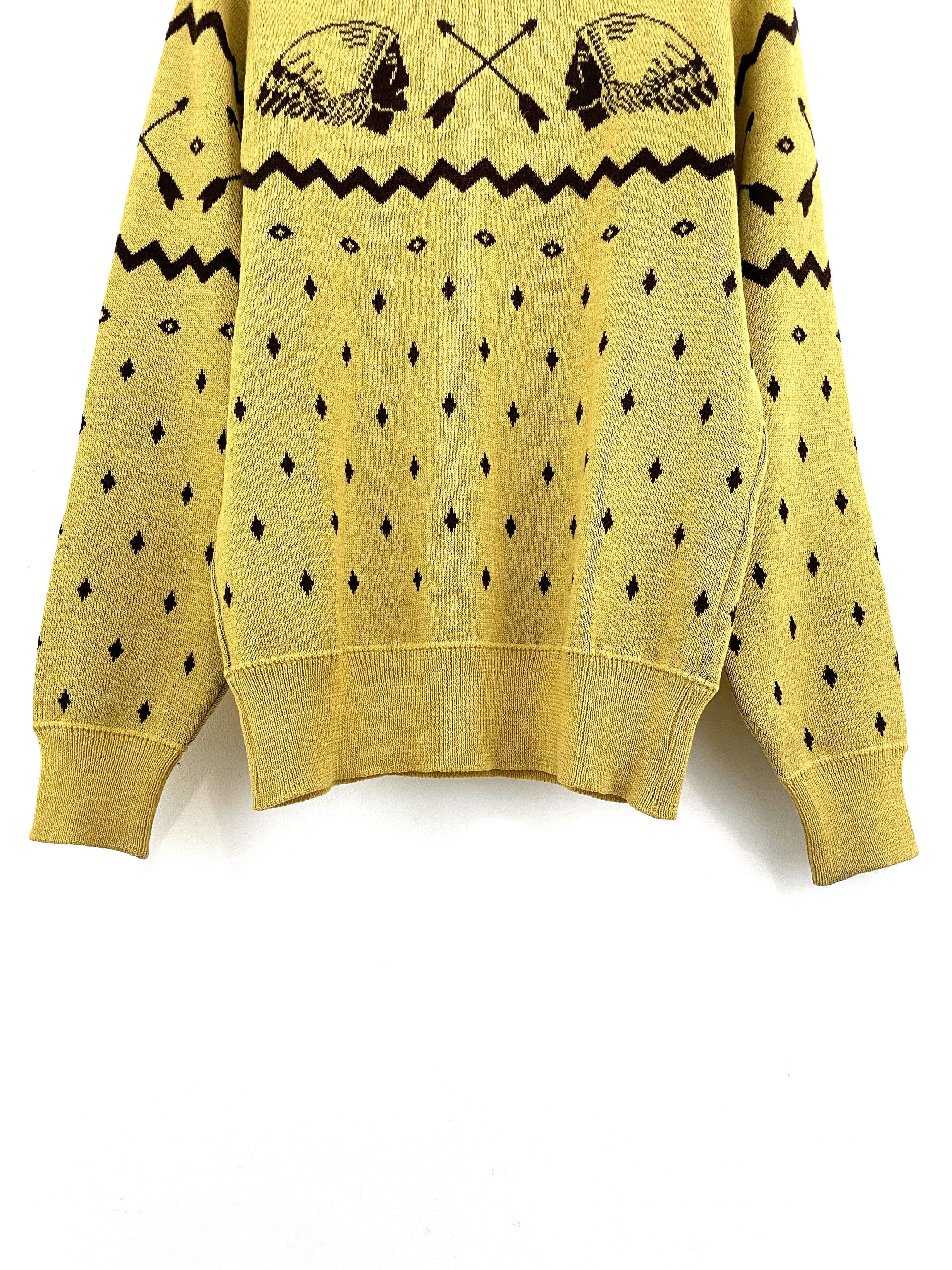 Visvim AW17 Vintage Native Jacquard Knit Sweater Size US M / EU 48-50 / 2 - 5 Thumbnail