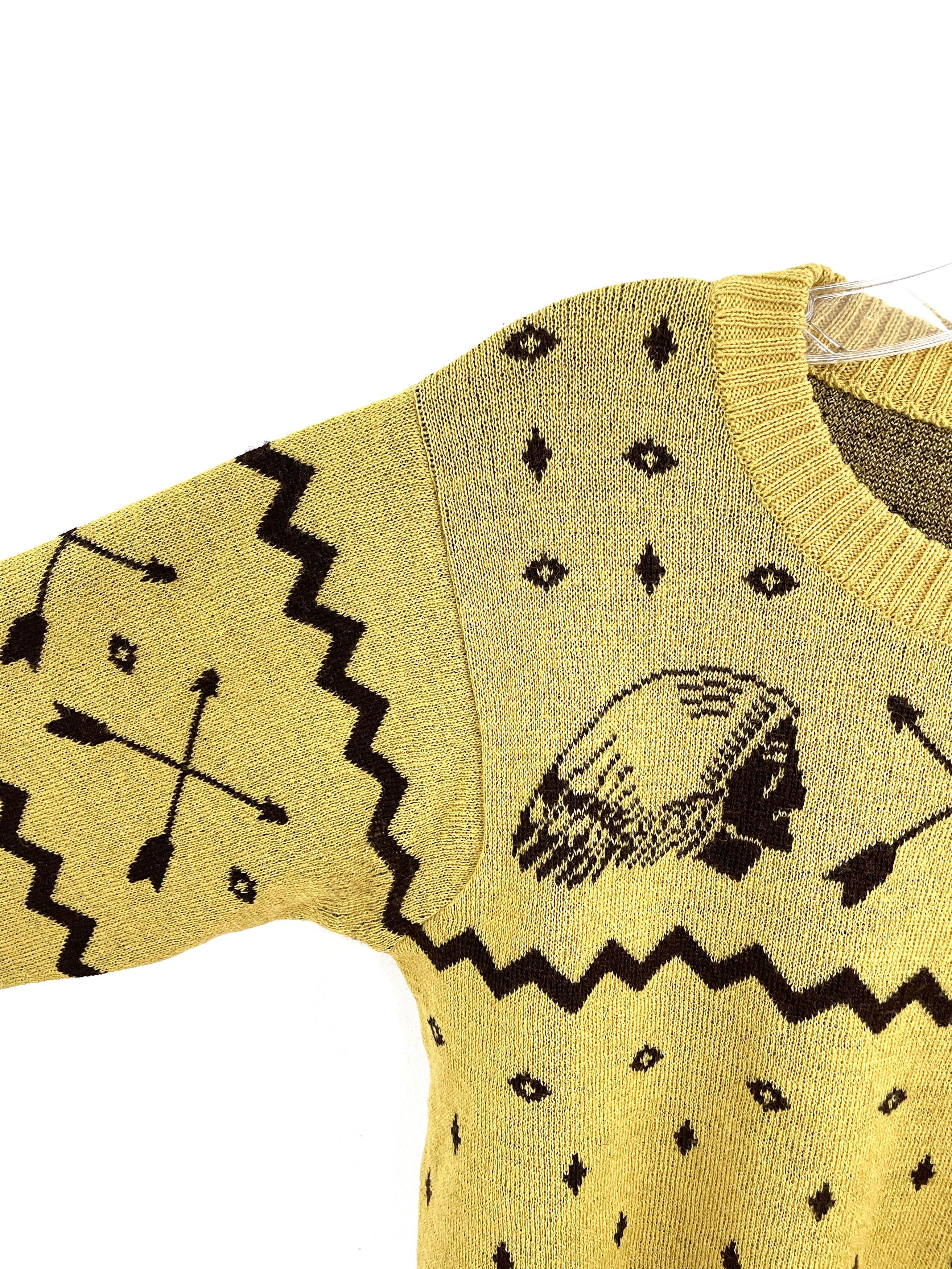 Visvim AW17 Vintage Native Jacquard Knit Sweater Size US M / EU 48-50 / 2 - 4 Thumbnail