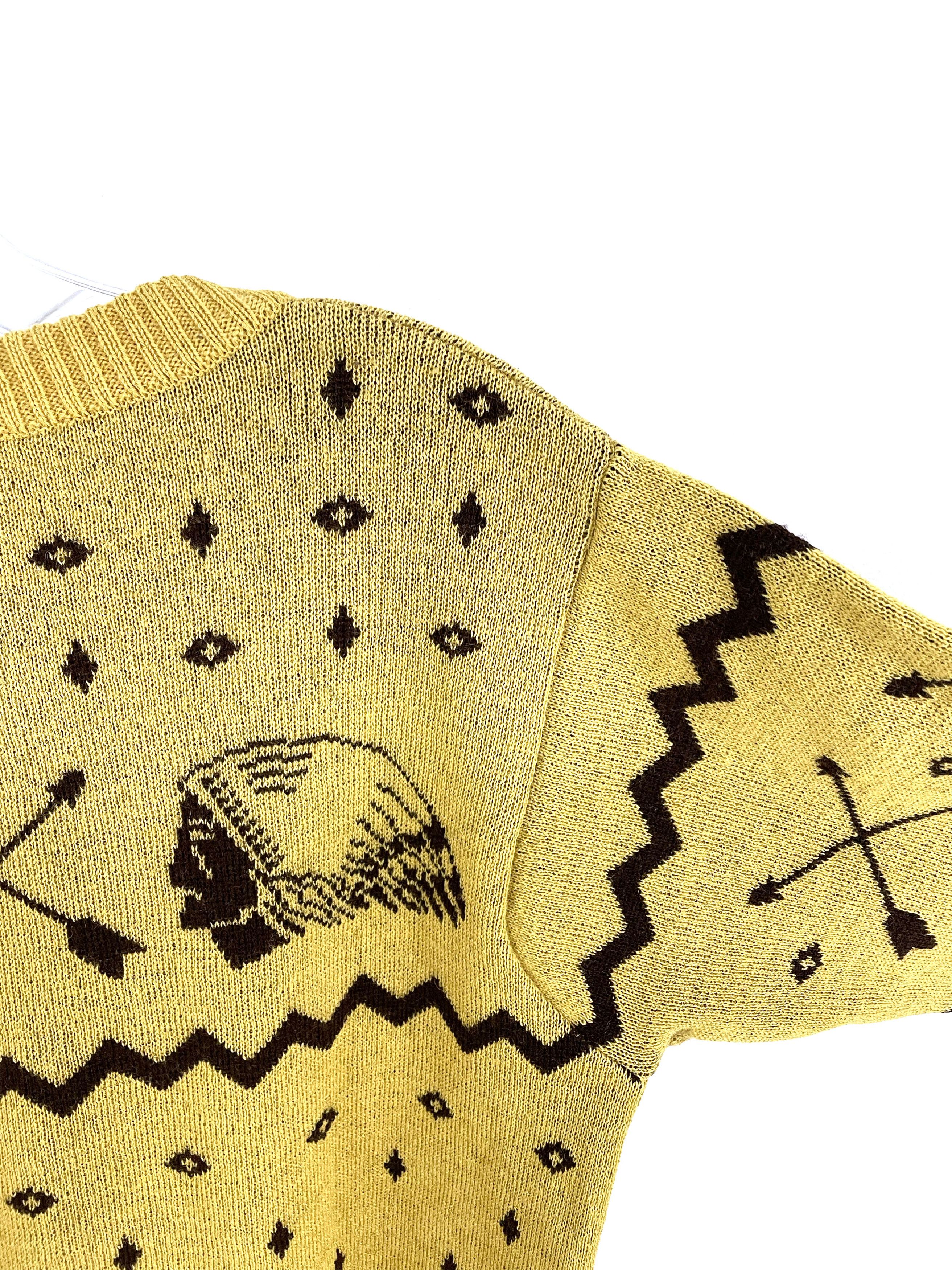 Visvim AW17 Vintage Native Jacquard Knit Sweater Size US M / EU 48-50 / 2 - 12 Thumbnail