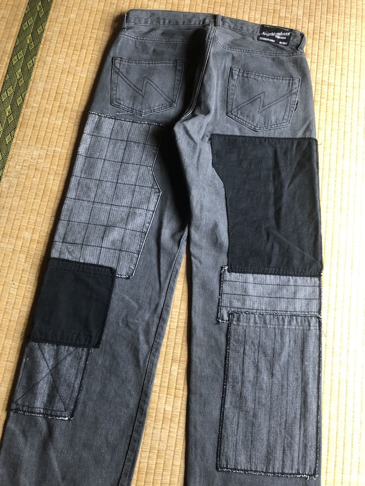 Neighborhood FW02 Neighbourhood Fragment Patchwork Denim Size US 34 / EU 50 - 1 Thumbnail