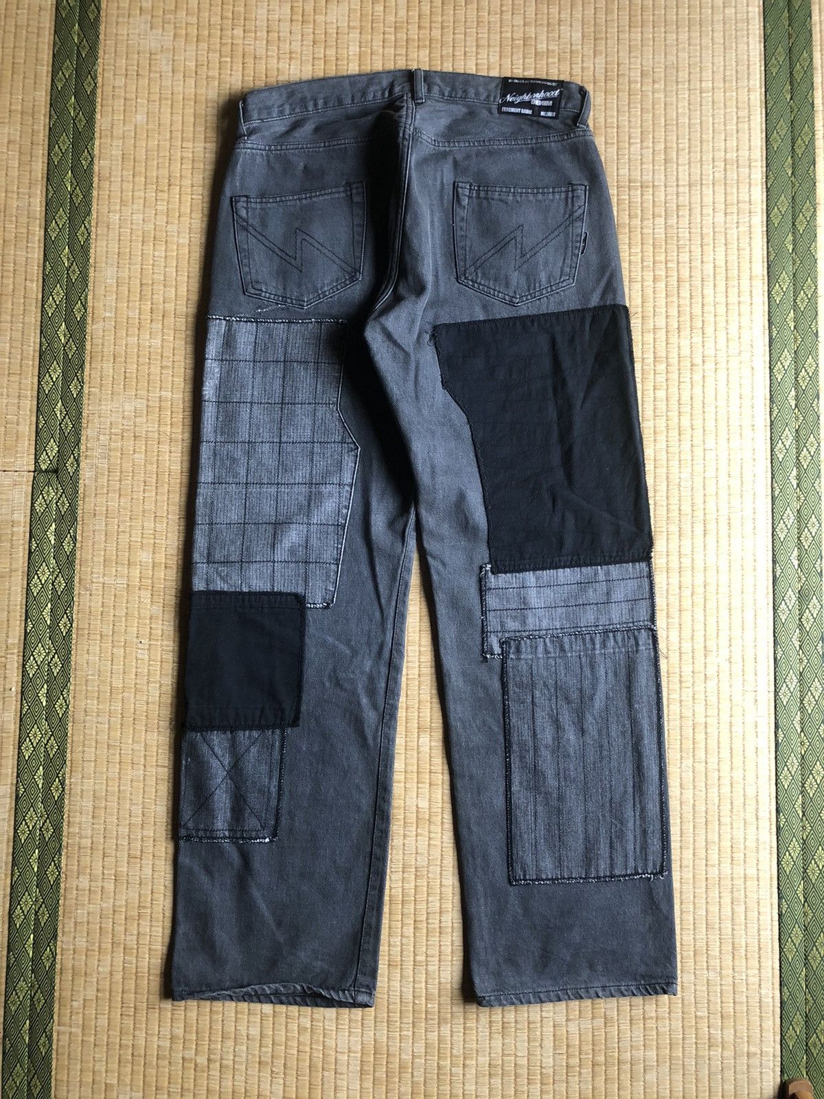 Neighborhood FW02 Neighbourhood Fragment Patchwork Denim Size US 34 / EU 50 - 3 Thumbnail