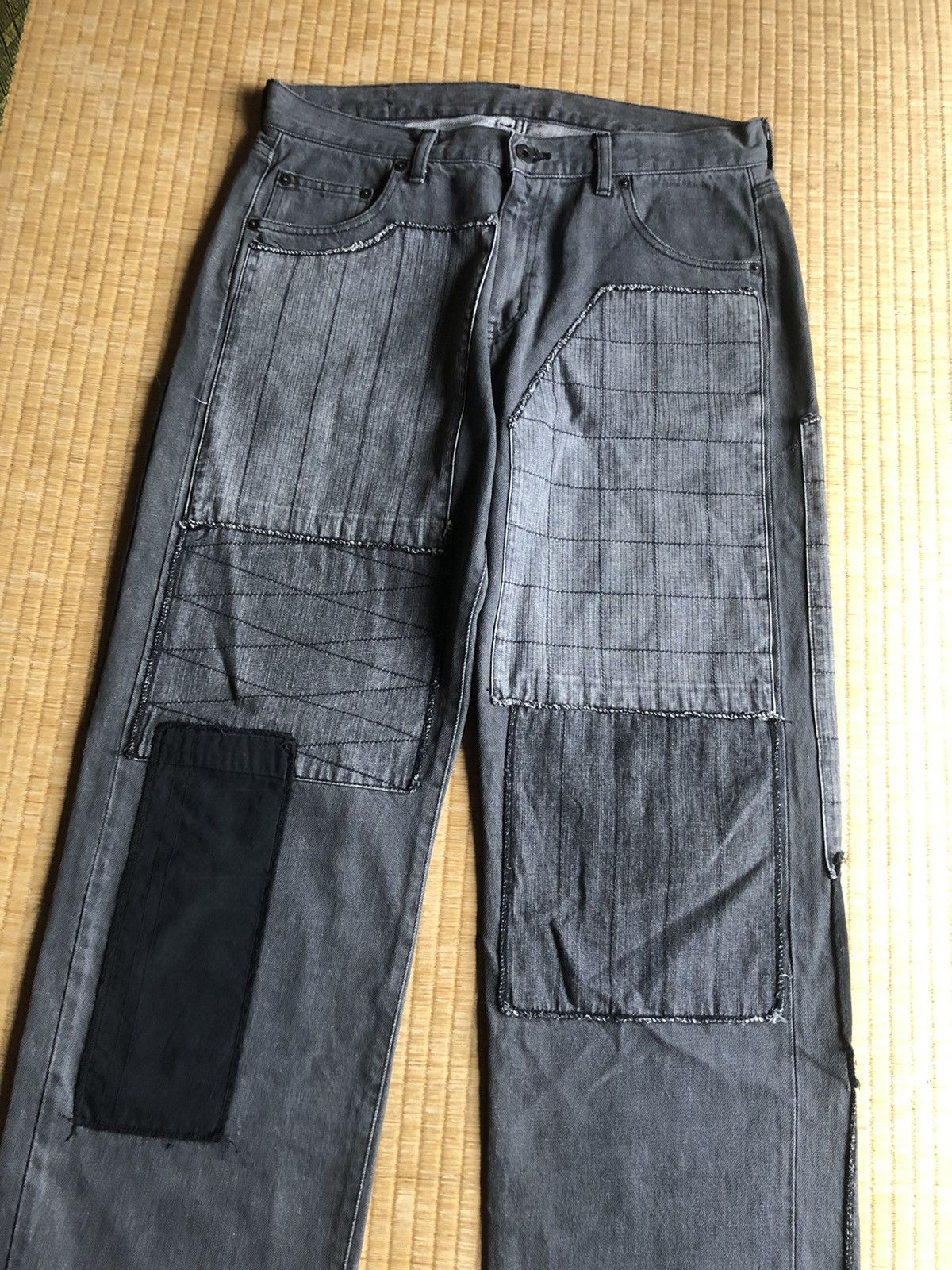 Neighborhood FW02 Neighbourhood Fragment Patchwork Denim Size US 34 / EU 50 - 4 Thumbnail