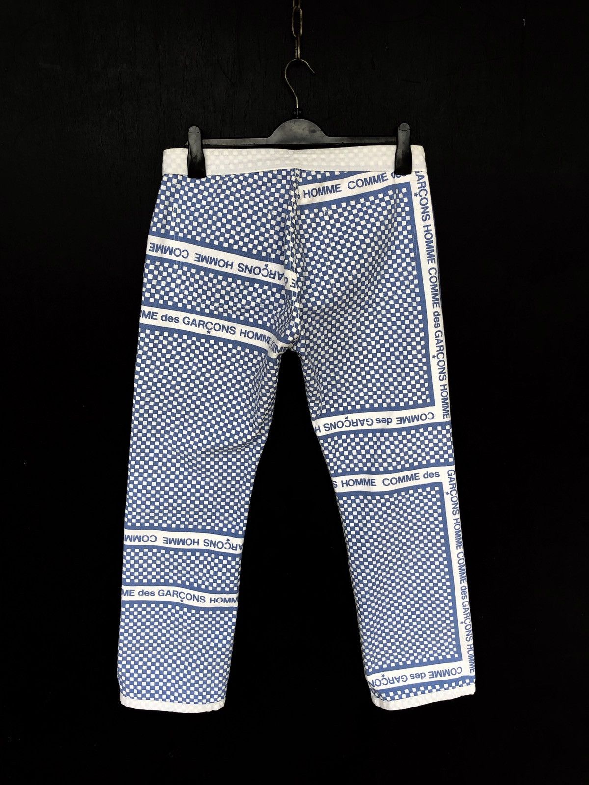 Comme des Garcons Homme GRAIL🔥SS03 Comme des Garçons Homme Logo Tape Denim Size US 32 / EU 48 - 4 Thumbnail
