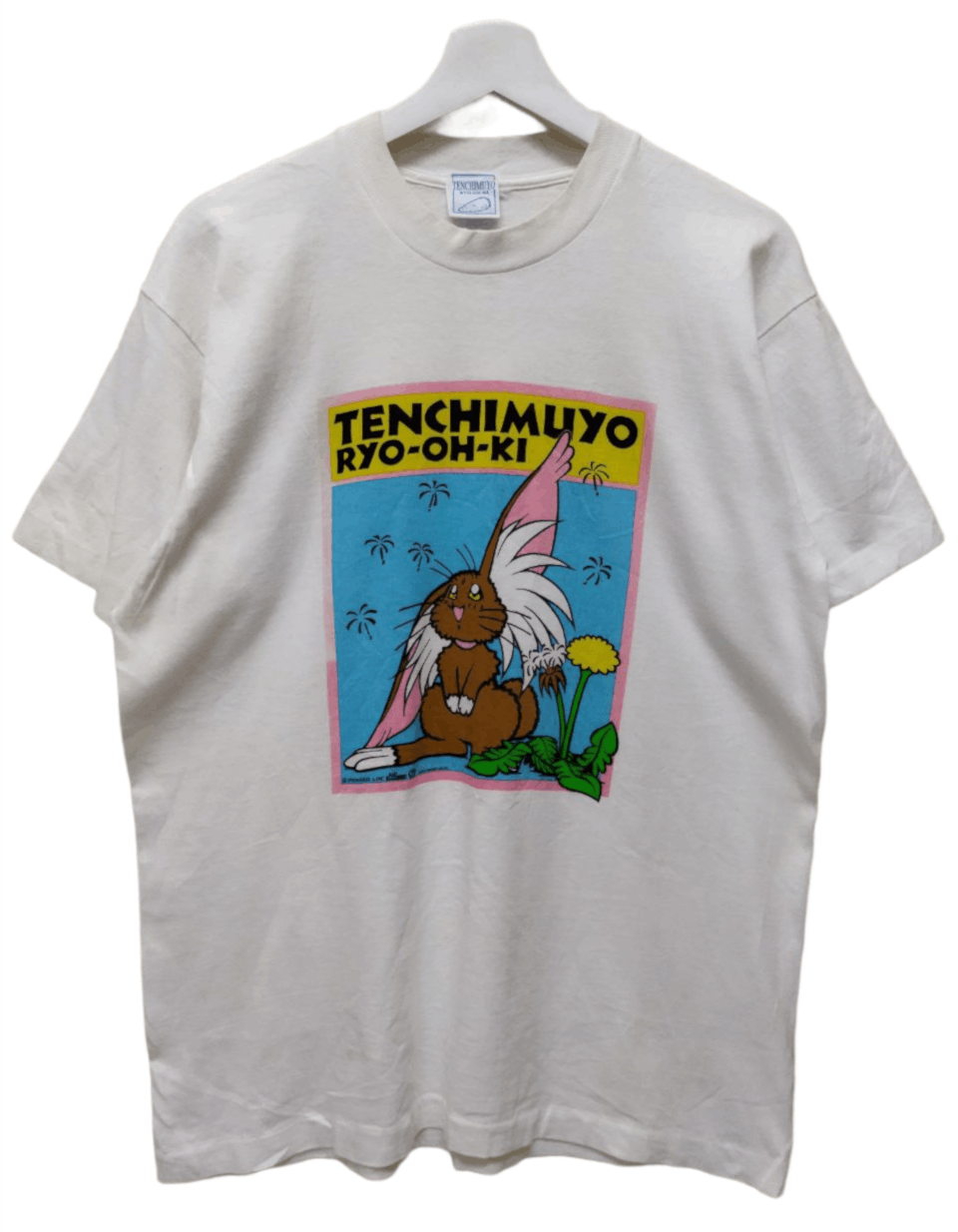 Vintage Vintage ANIMA Tenchimuyo Ryo-Oh-Ki Tshirt Size US L / EU 52-54 / 3 - 1 Thumbnail