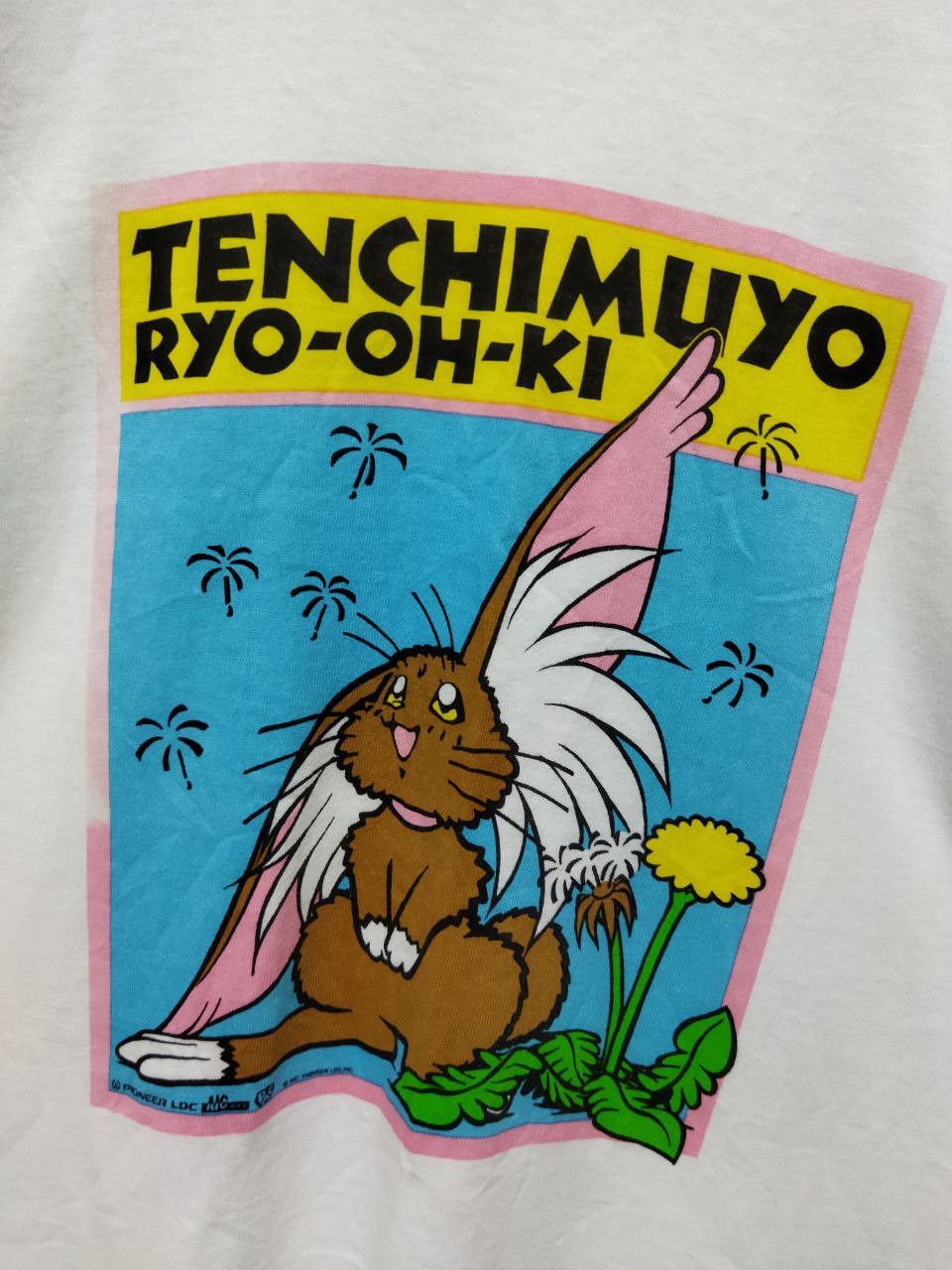Vintage Vintage ANIMA Tenchimuyo Ryo-Oh-Ki Tshirt Size US L / EU 52-54 / 3 - 4 Thumbnail