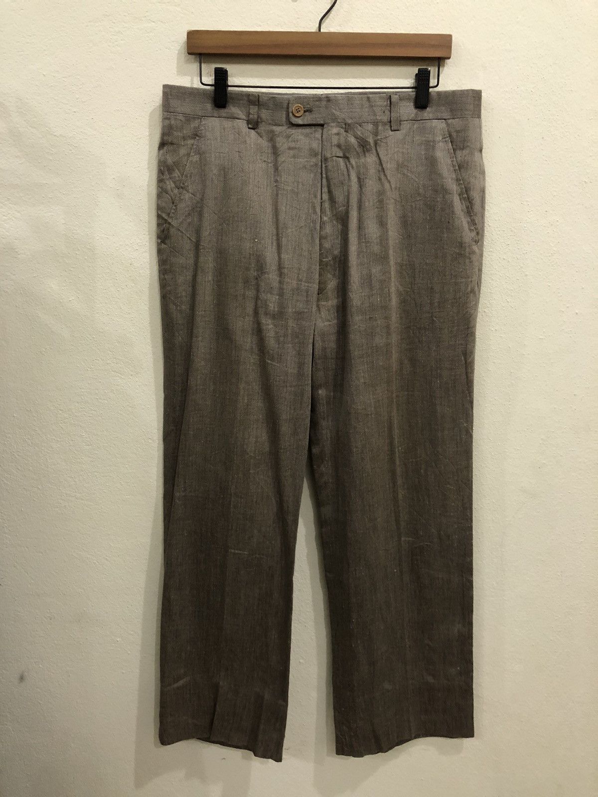 Vintage Christian Dior Wool Baggy Pant