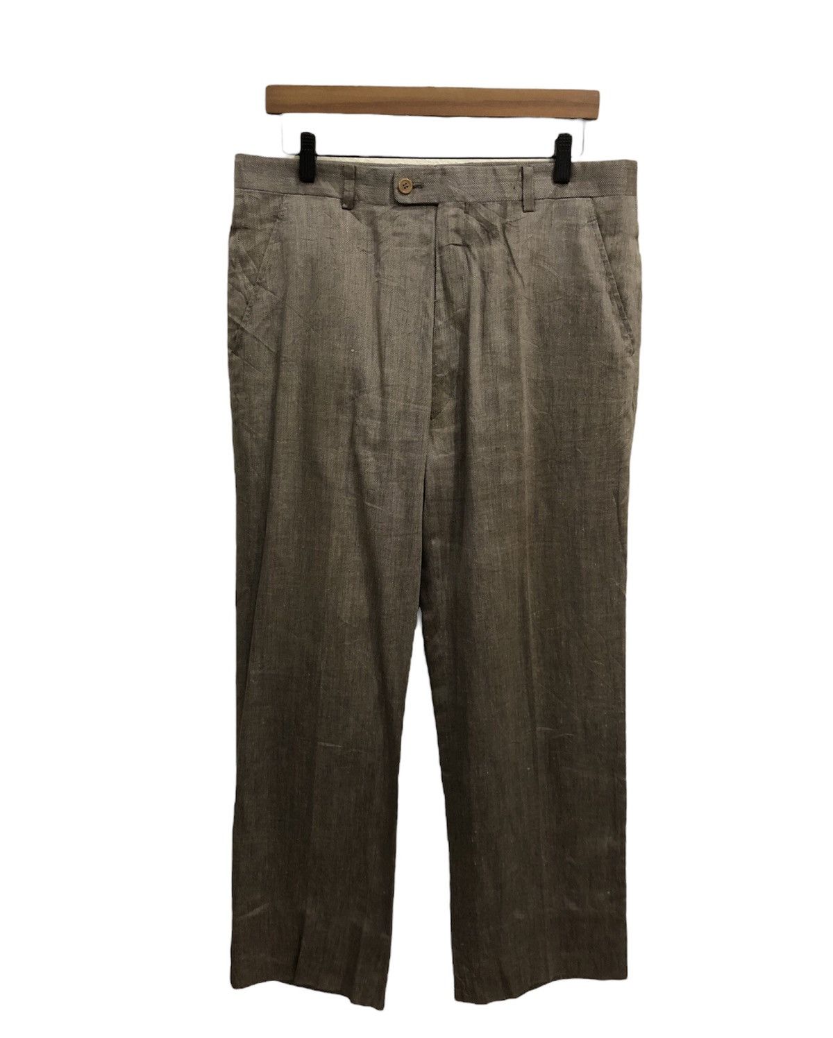 image of Christian Dior Monsieur Vintage Christian Dior Wool Baggy Pant, Men's (Size 34)