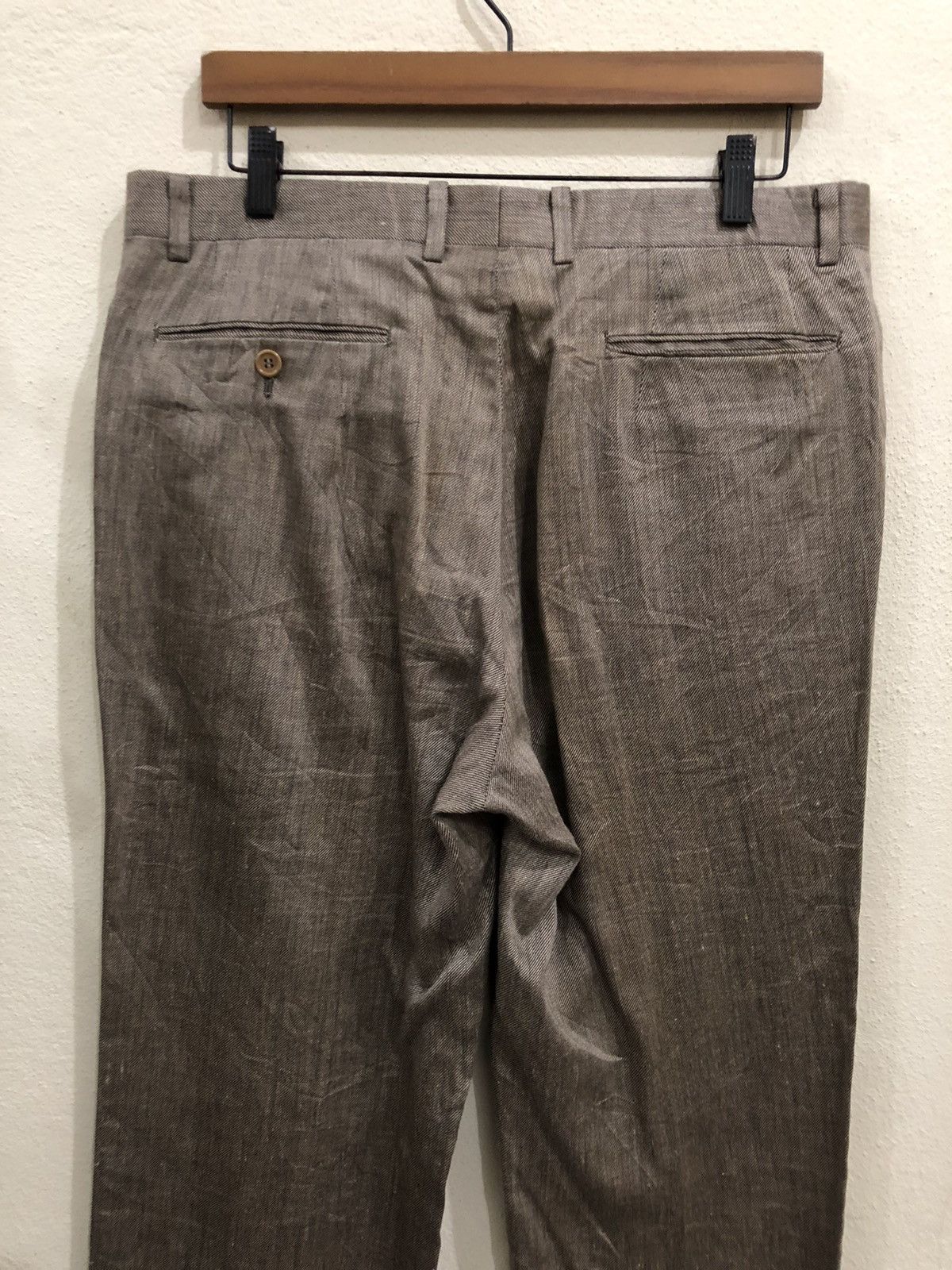 Vintage Christian Dior Wool Baggy Pant