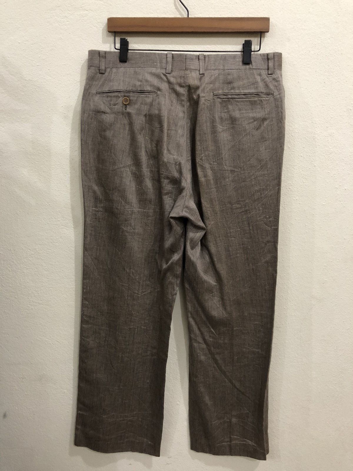 Vintage Christian Dior Wool Baggy Pant
