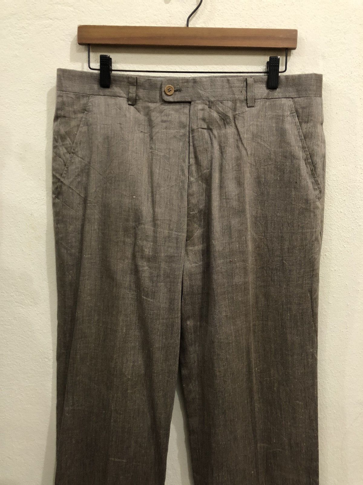 Vintage Christian Dior Wool Baggy Pant