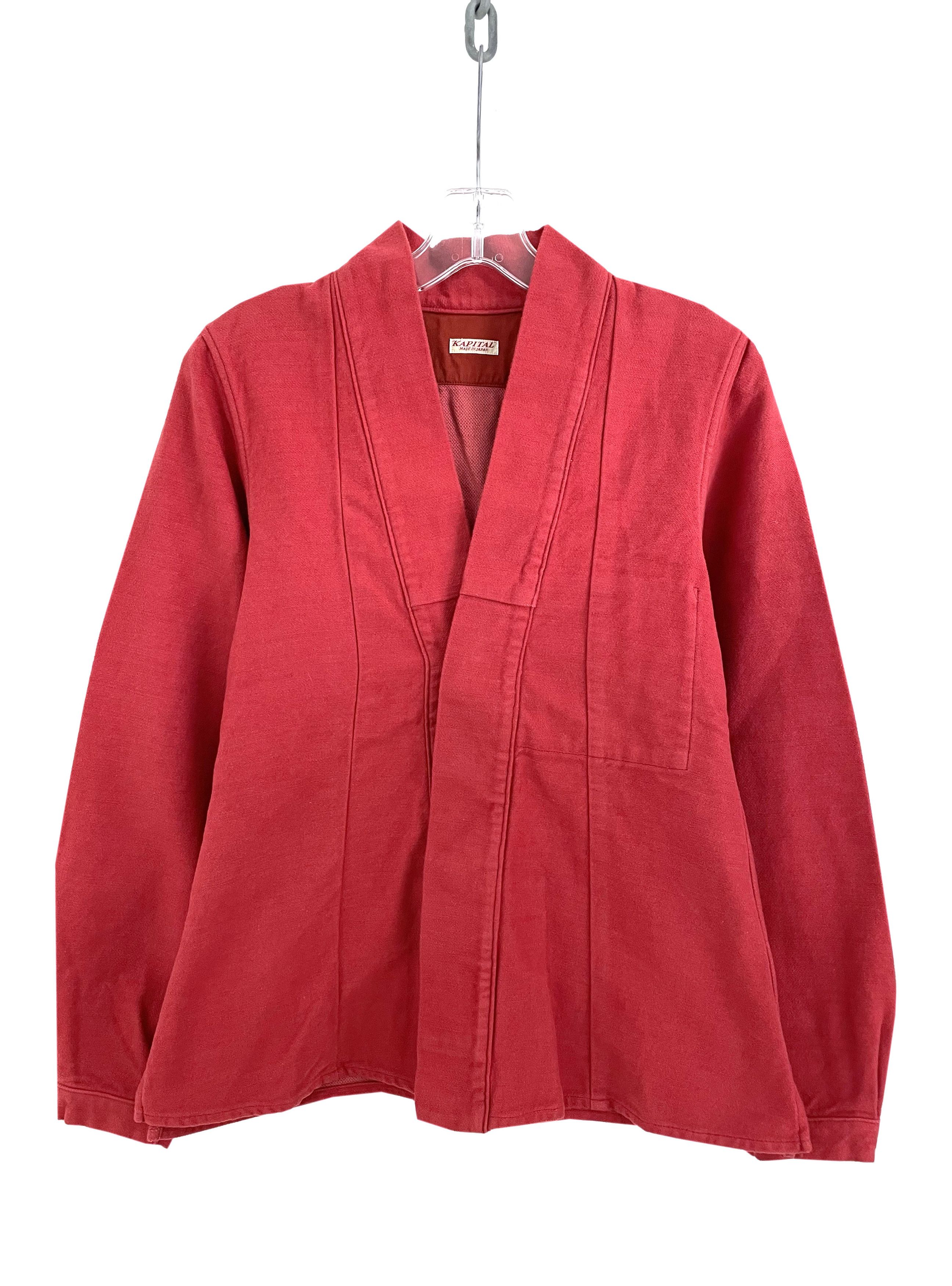 image of Kapital Work Jacket in Red, Women's (Size Small)