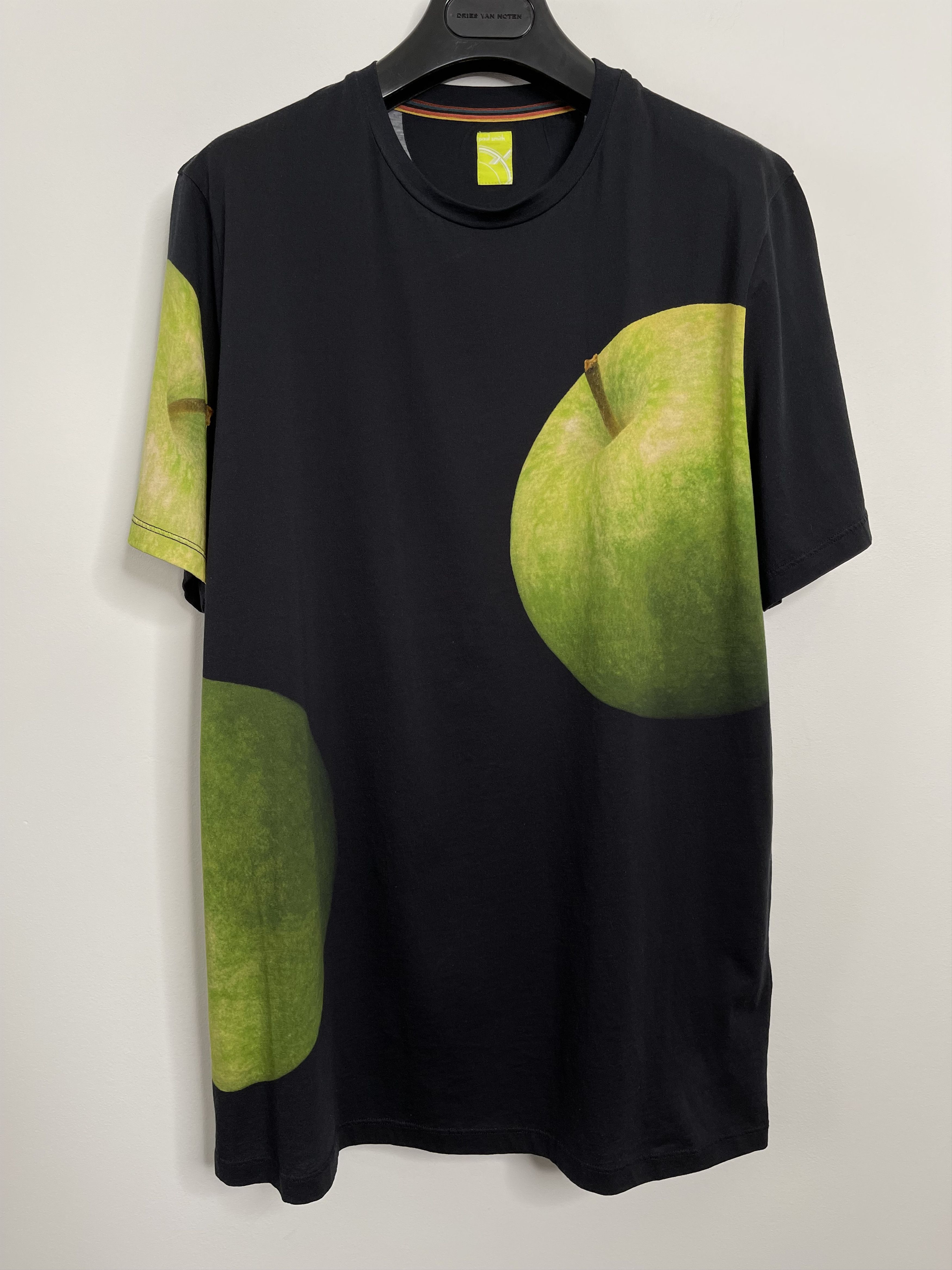 Paul Smith Mainline 50th Anniversary Green Apple Print T Shirt FW20 |  Grailed