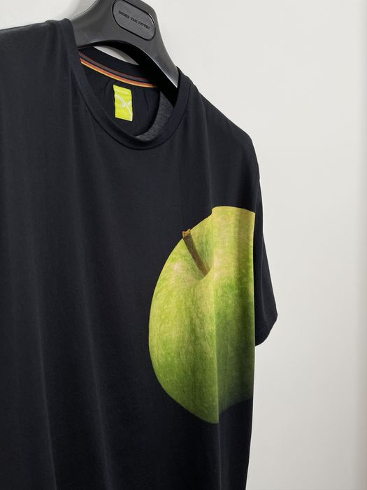 Paul Smith Mainline 50th Anniversary Green Apple Print T Shirt