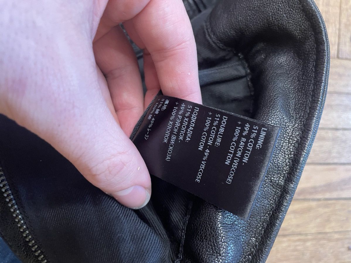 Haider Ackermann SS14 Haider Ackermann Leather Biker Pants Size US 28 / EU 44 - 11 Thumbnail