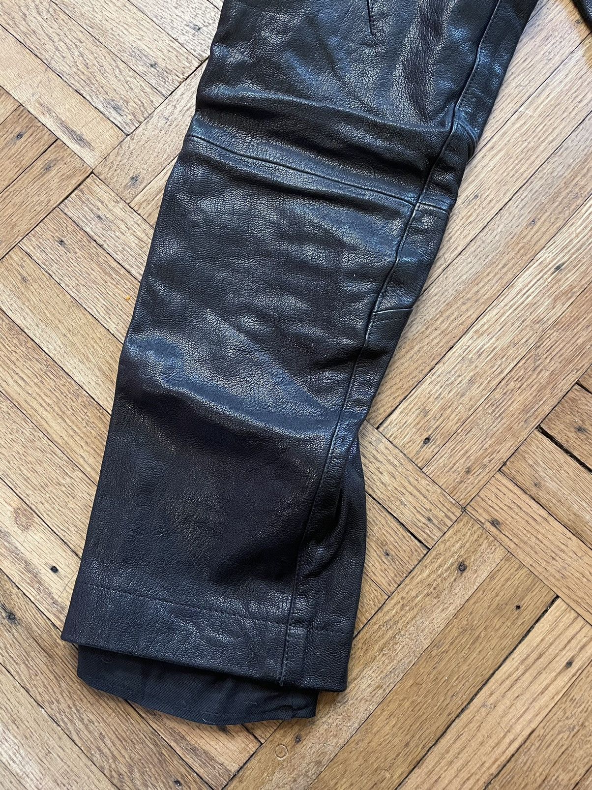 Haider Ackermann SS14 Haider Ackermann Leather Biker Pants Size US 28 / EU 44 - 12 Thumbnail