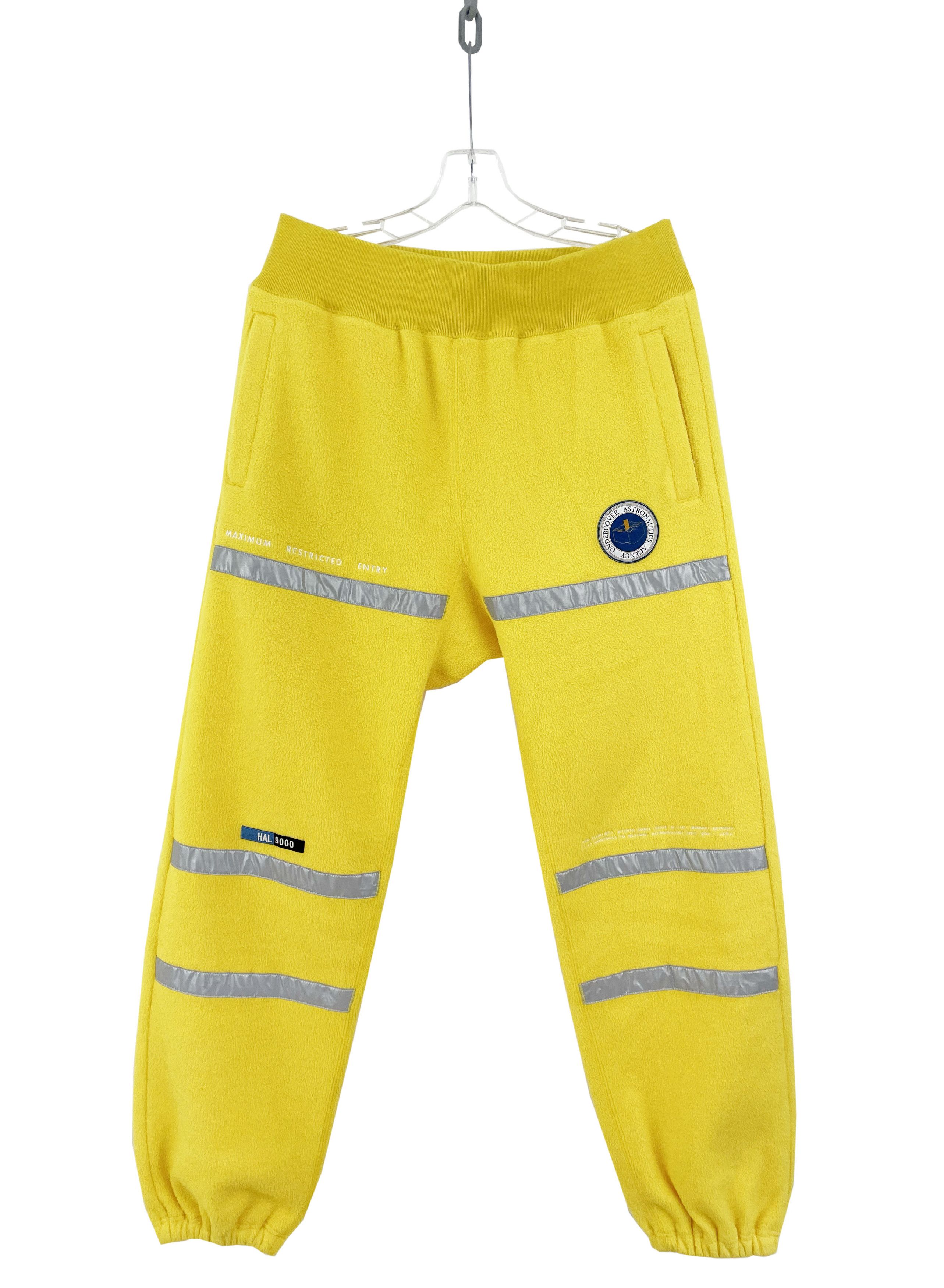 Undercover AW18 2001: A Space Odyssey Reflective Fleece Sweatpants Size US 34 / EU 50 - 1 Thumbnail