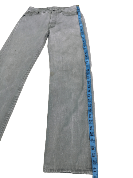 Levi's × Vintage 90s Vintage Levi's 501 Ash Grey Jeans Size US 31 - 8 Thumbnail