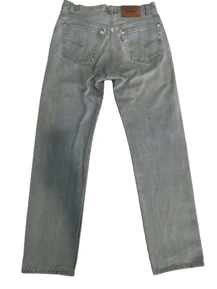 Levi's × Vintage 90s Vintage Levi's 501 Ash Grey Jeans Size US 31 - 1 Thumbnail