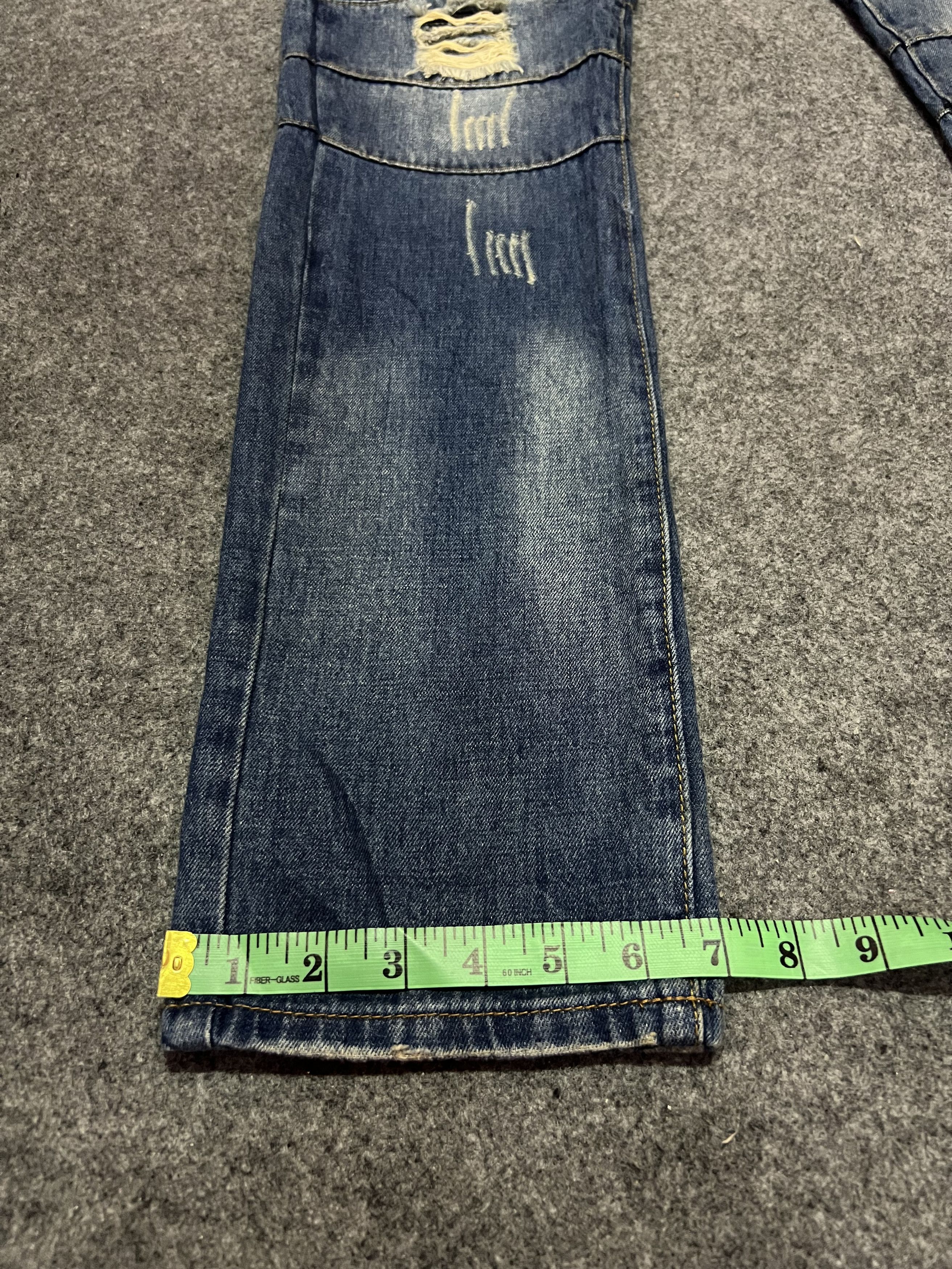 Japanese Brand × Vintage Street Fashion Ridder Ripped Style Size US 34 / EU 50 - 10 Thumbnail
