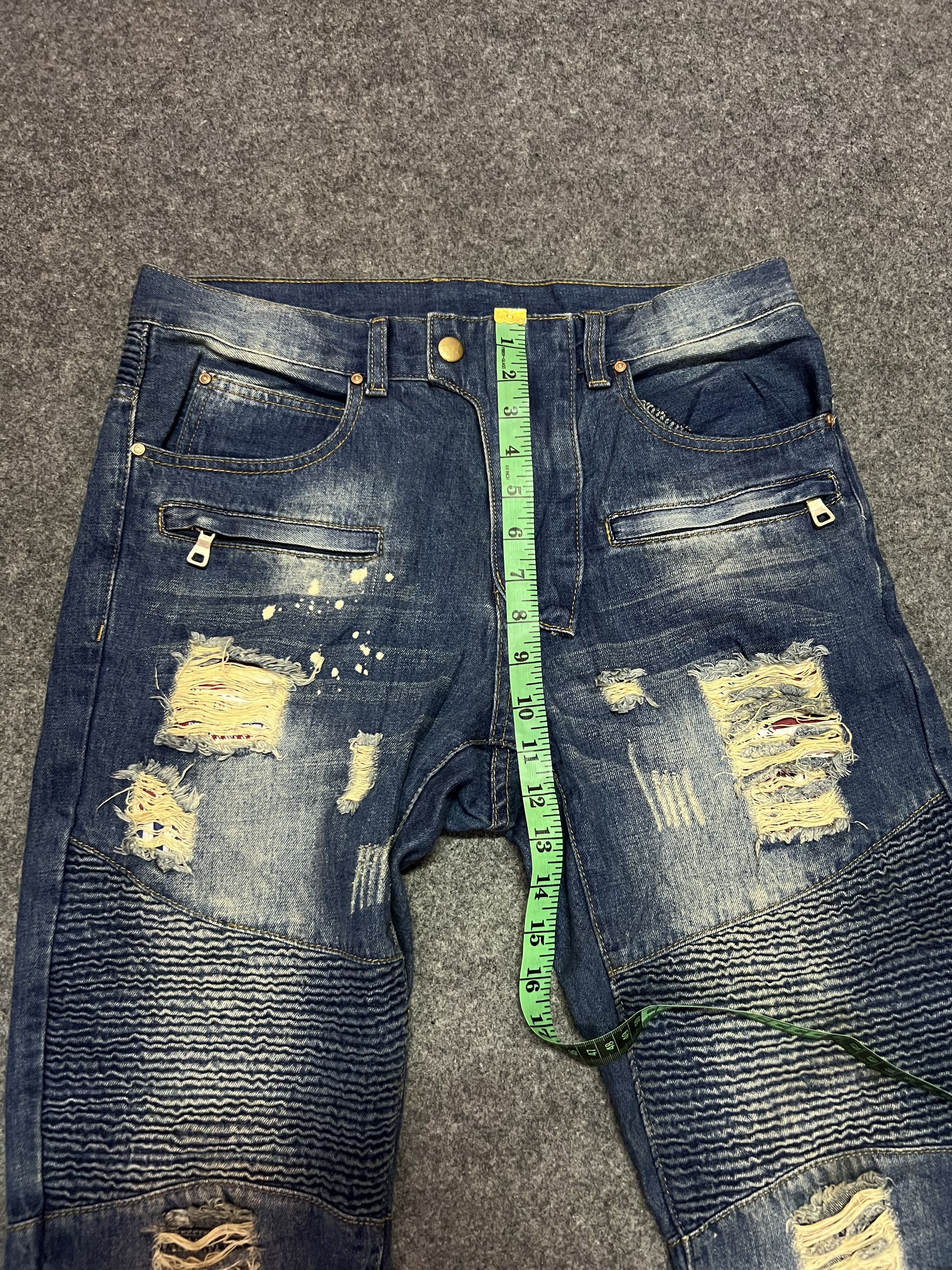 Japanese Brand × Vintage Street Fashion Ridder Ripped Style Size US 34 / EU 50 - 5 Thumbnail
