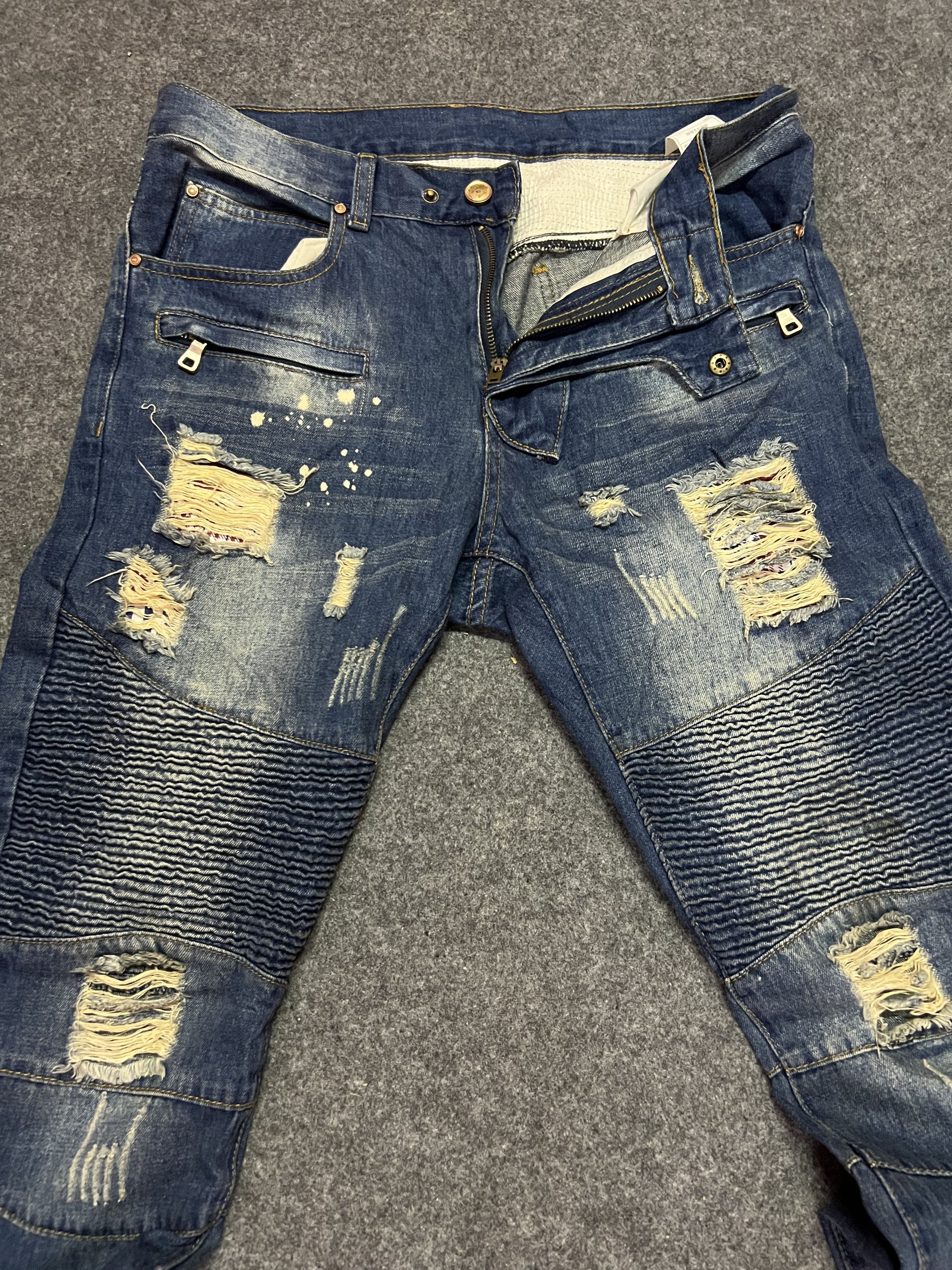 Japanese Brand × Vintage Street Fashion Ridder Ripped Style Size US 34 / EU 50 - 14 Thumbnail