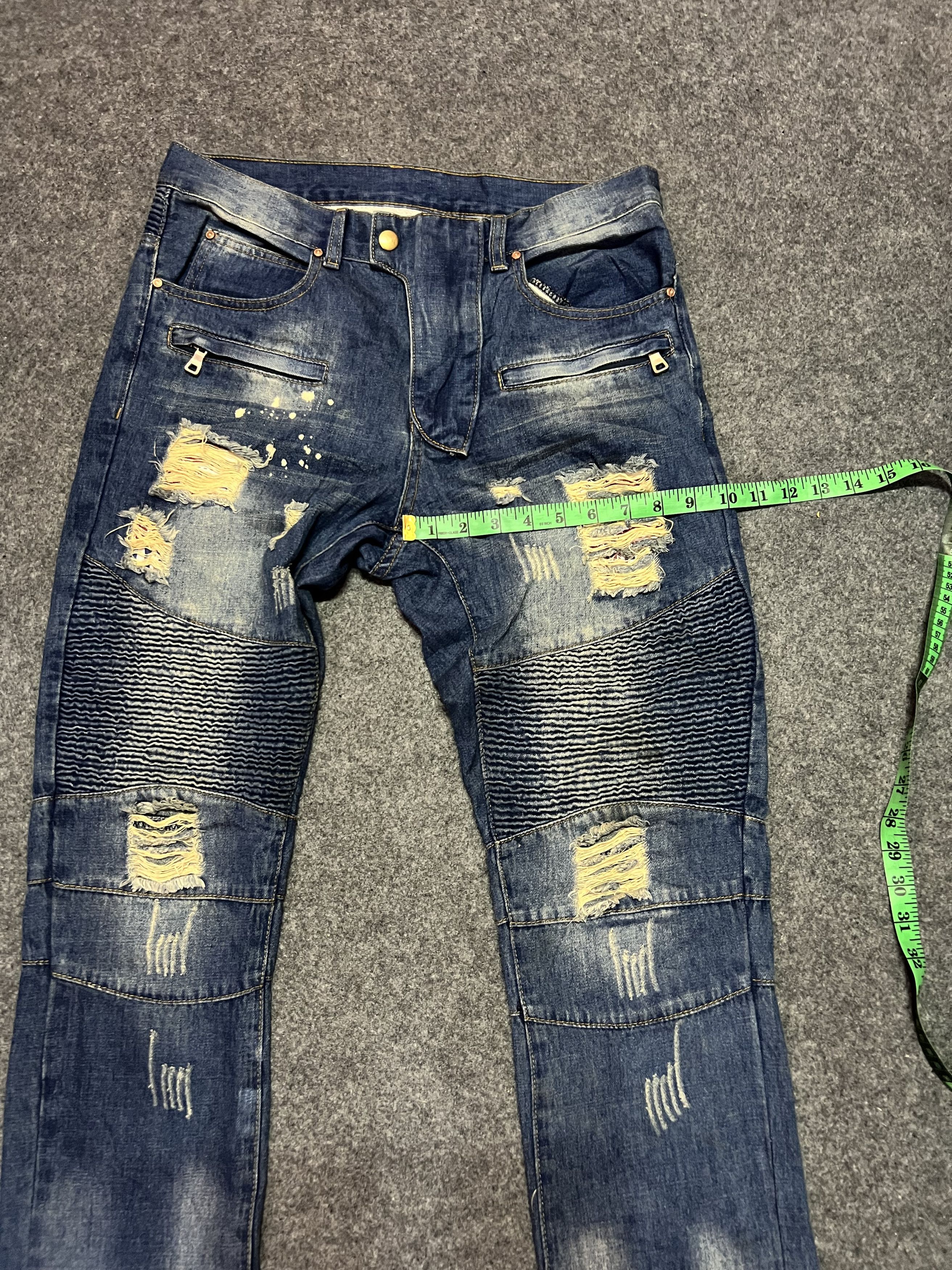Japanese Brand × Vintage Street Fashion Ridder Ripped Style Size US 34 / EU 50 - 6 Thumbnail