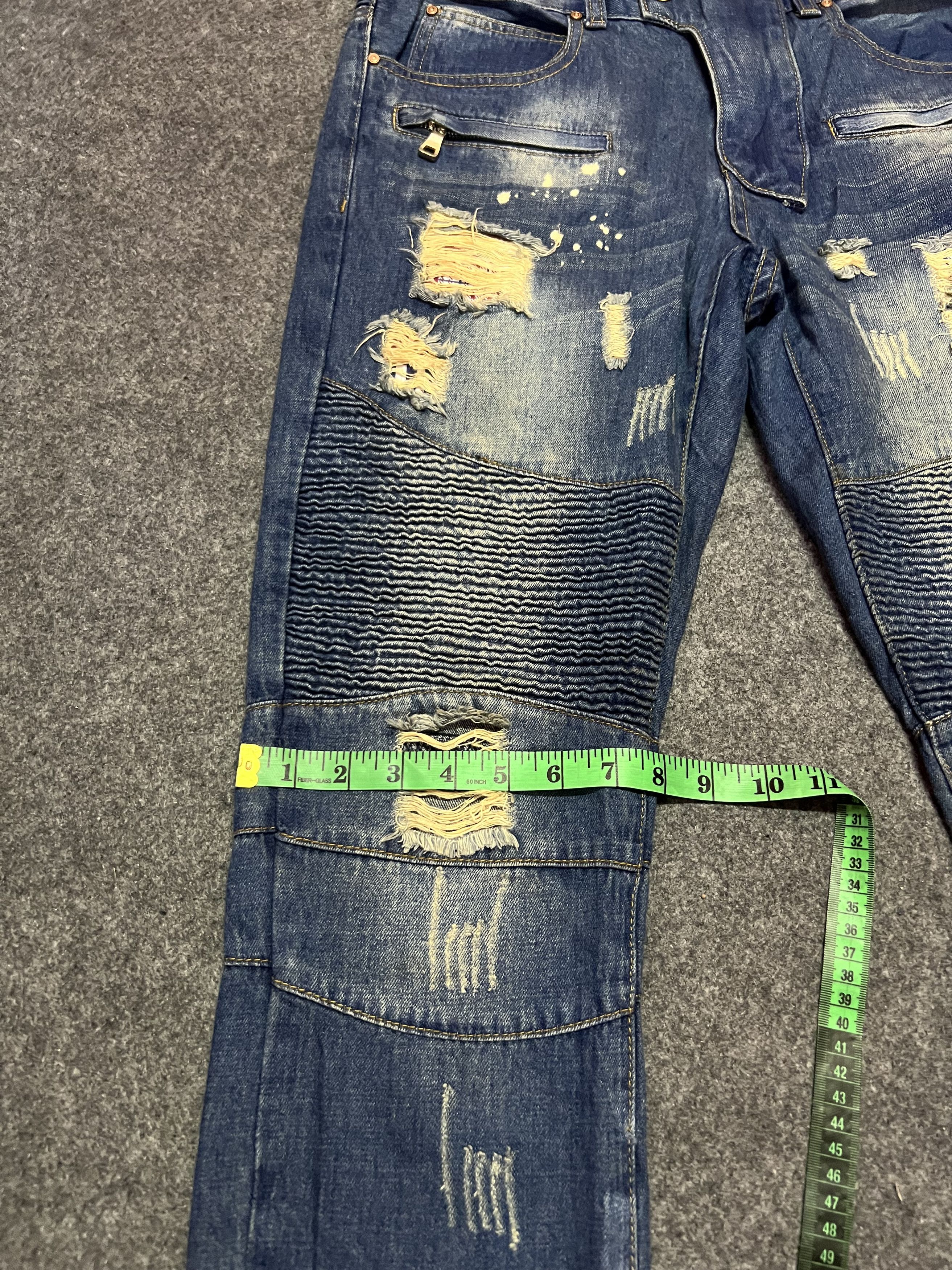 Japanese Brand × Vintage Street Fashion Ridder Ripped Style Size US 34 / EU 50 - 7 Thumbnail
