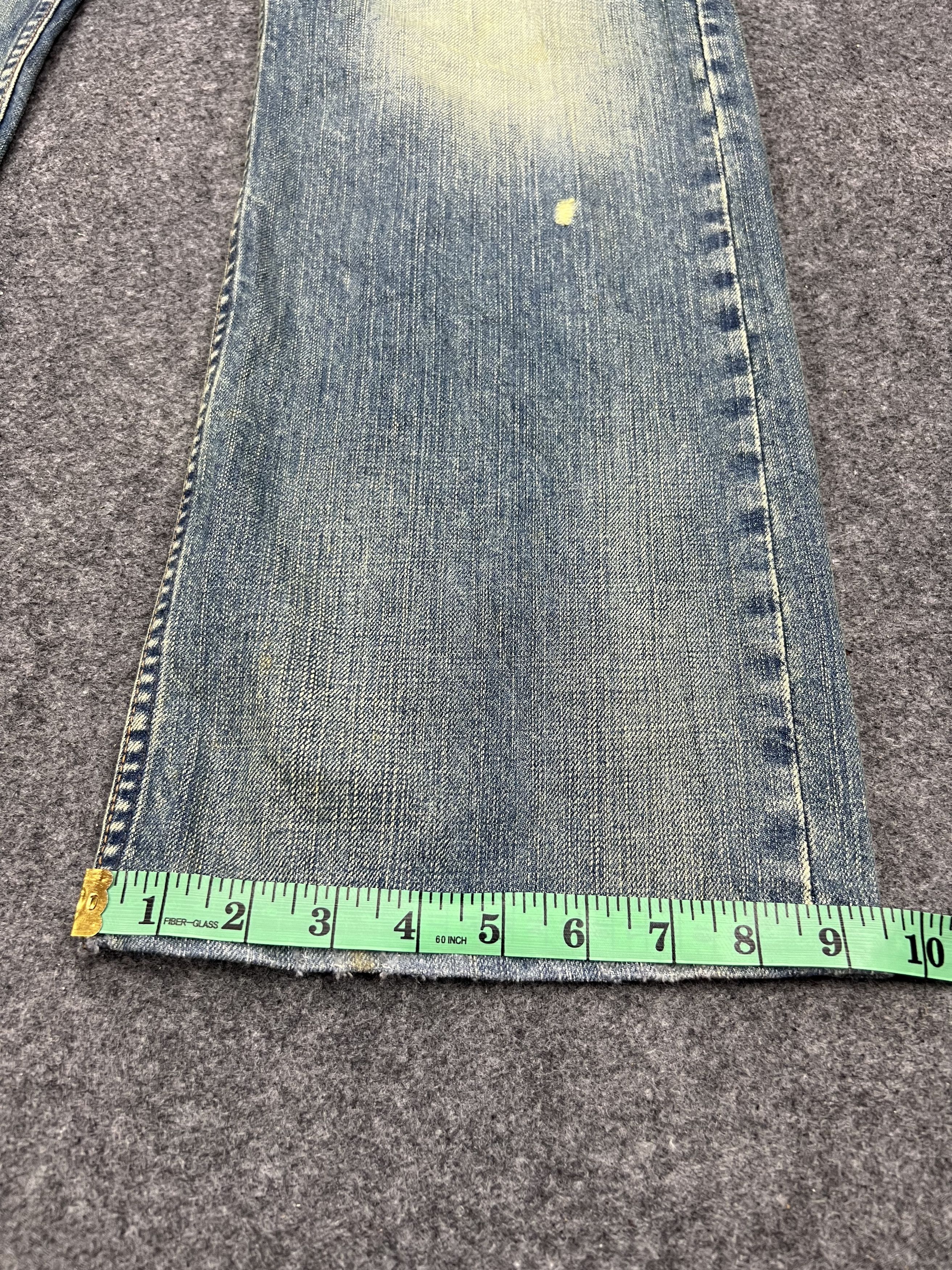 American Eagle Outfitters × Designer American Eagle Distressed Low Rise Ripped Size US 33 - 9 Thumbnail