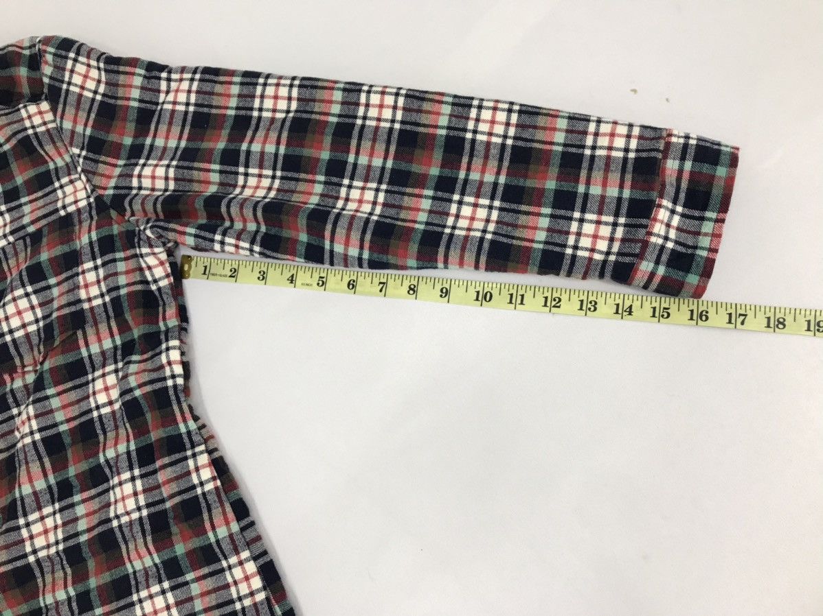 Flannel × Japanese Brand Shirt Down Flannel Plaid Checked Sherpa Inner Streetwear Size US M / EU 48-50 / 2 - 7 Thumbnail