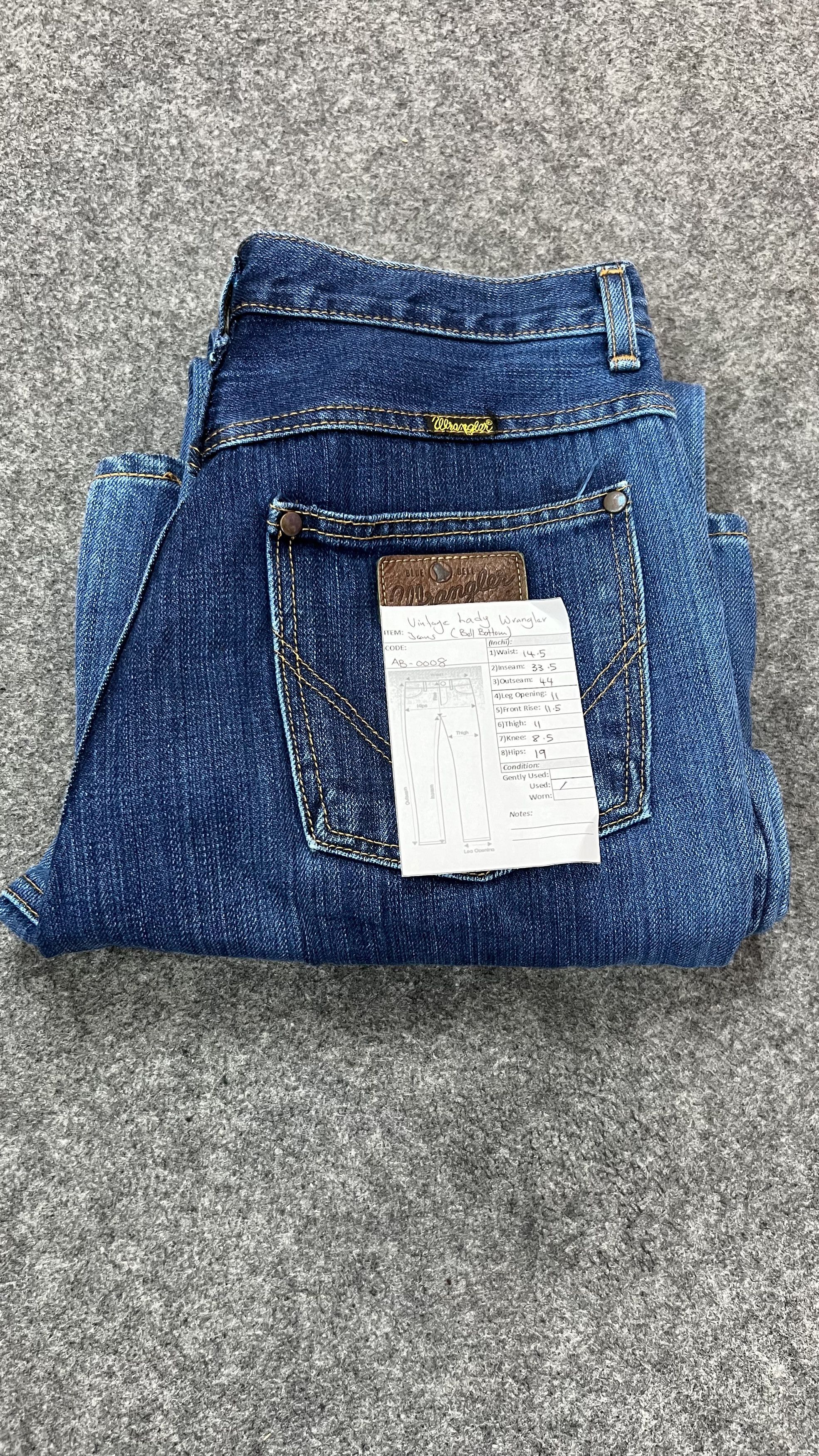 Vintage × Wrangler Lady Cowboy Wrangler Jeans Size 29" - 14 Thumbnail