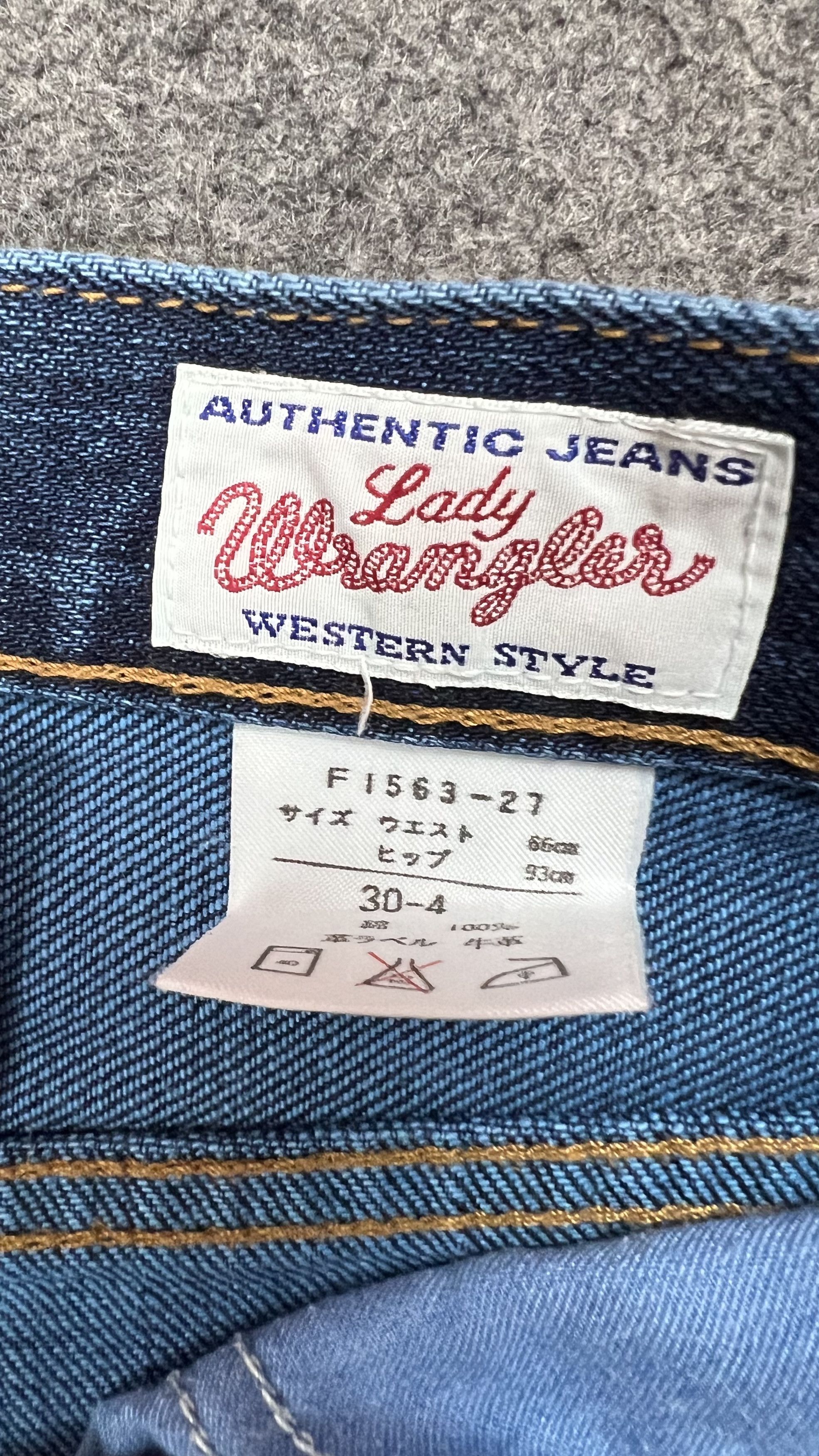 Vintage × Wrangler Lady Cowboy Wrangler Jeans Size 29" - 8 Thumbnail
