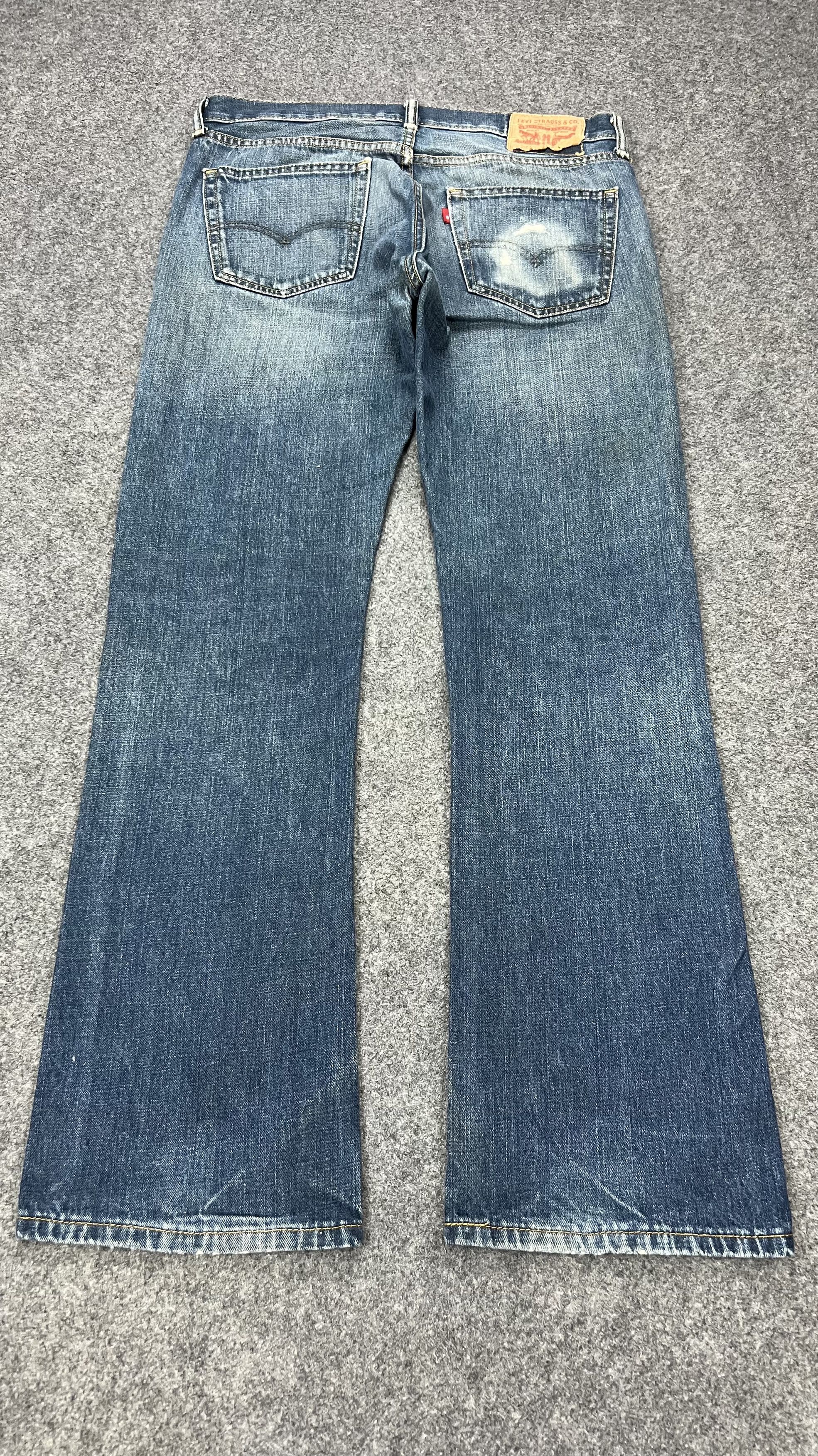 Levi's × Vintage Distressed Bootcut Levis 527 Jeans Size US 35 - 2 Thumbnail