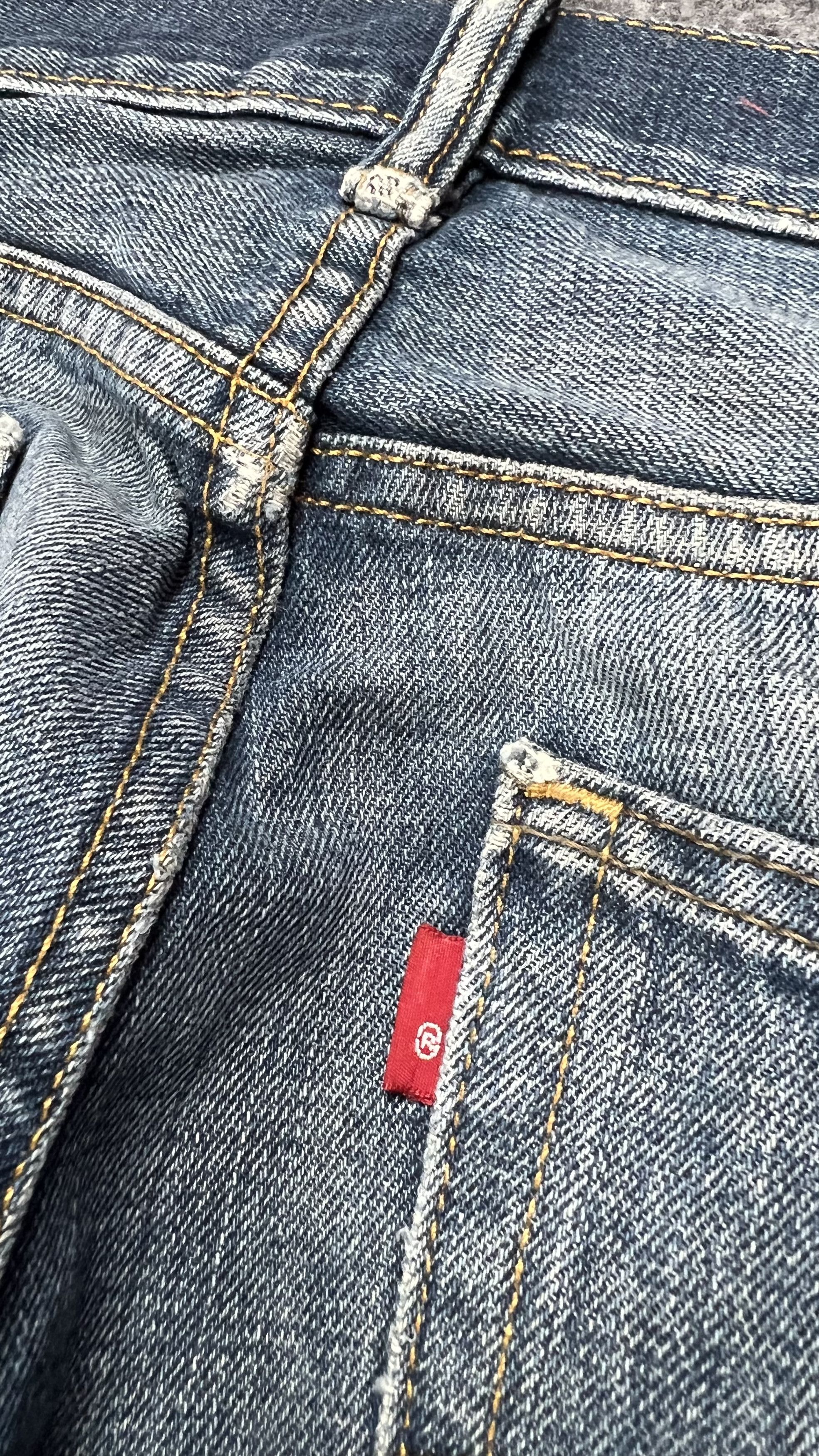 Levi's × Vintage Distressed Bootcut Levis 527 Jeans Size US 35 - 11 Thumbnail