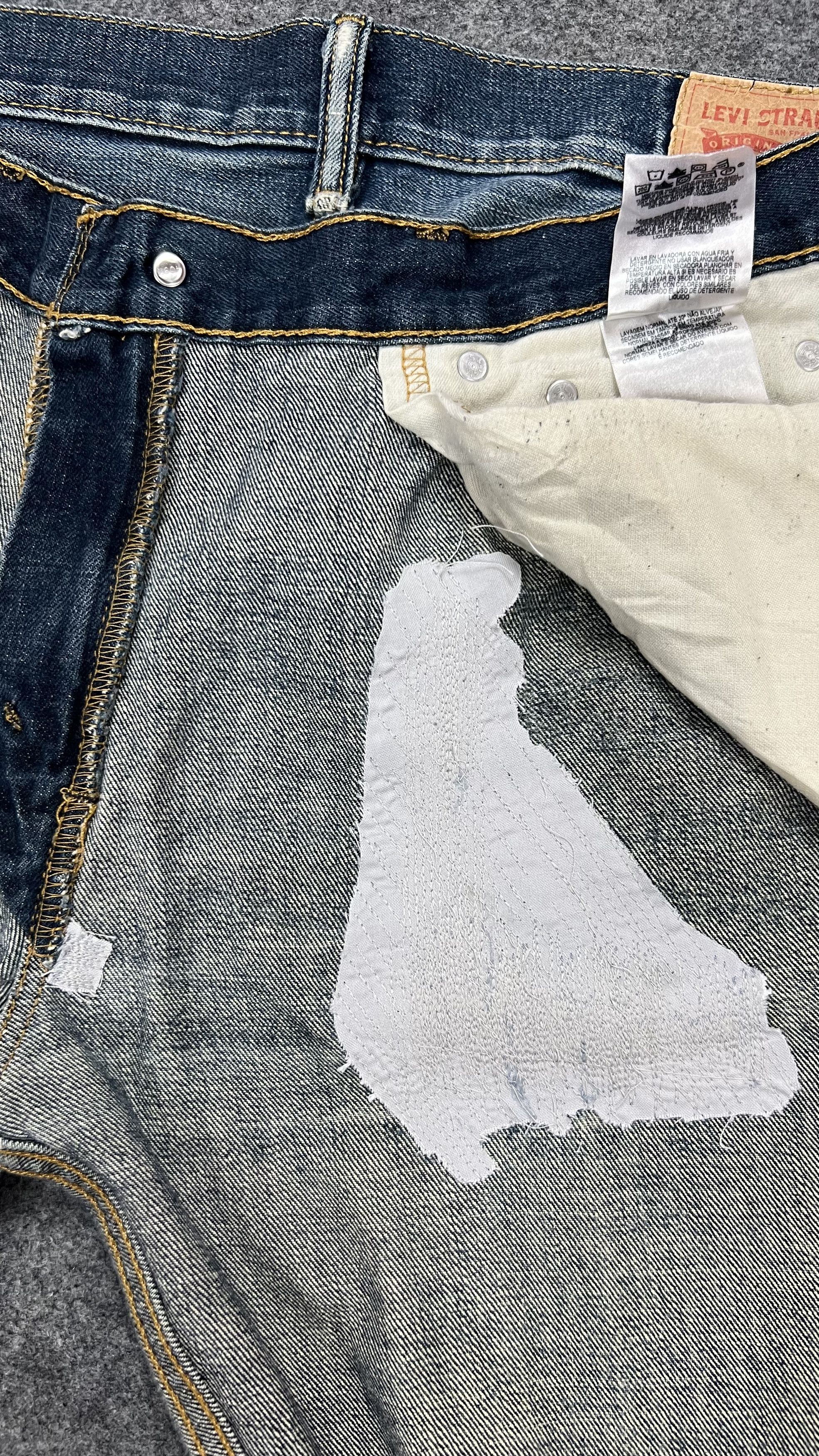 Levi's × Vintage Distressed Bootcut Levis 527 Jeans Size US 35 - 17 Thumbnail
